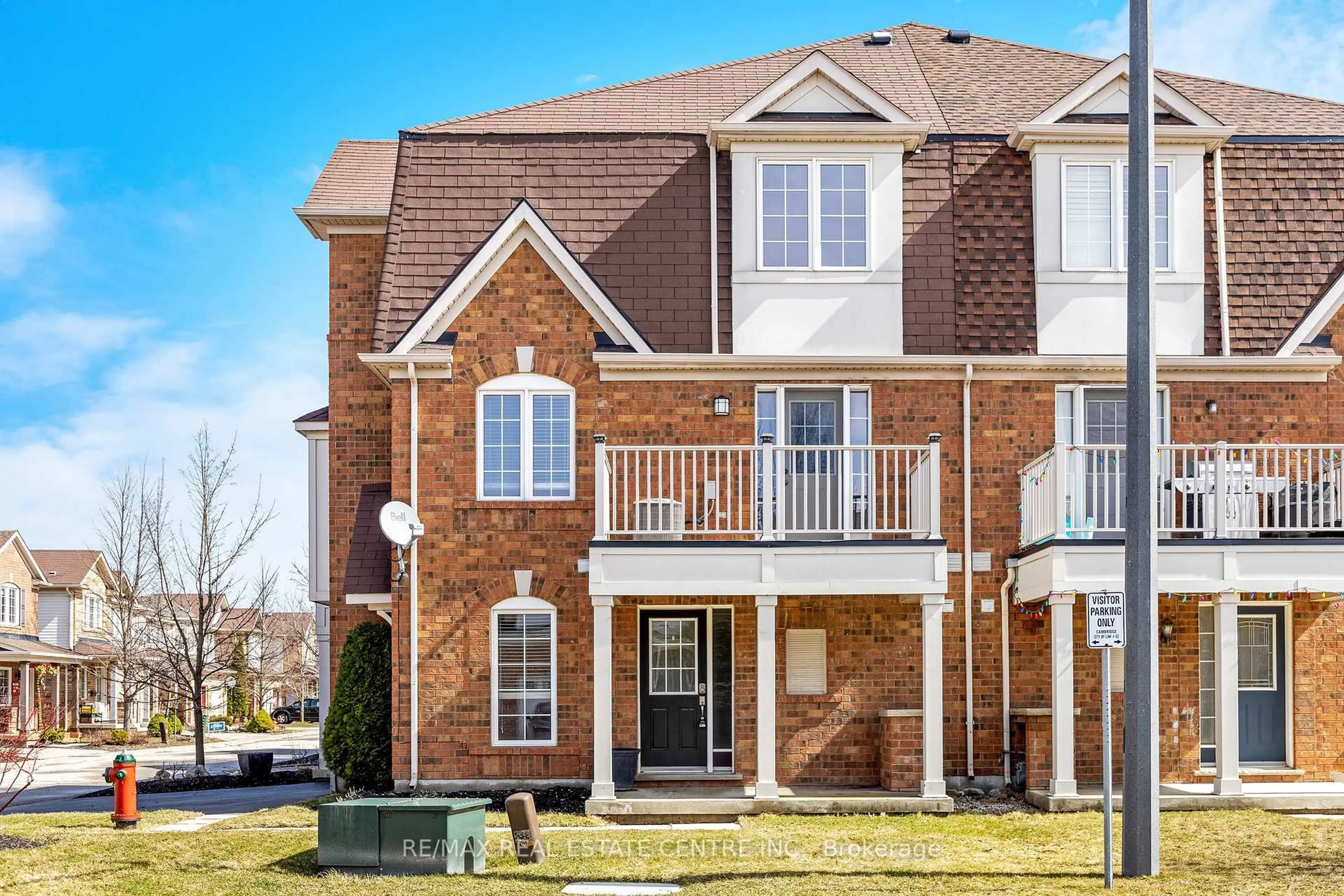 Home with brick exterior material, street for 71 Garth Massey Dr #80, Cambridge Ontario N1T 2G8