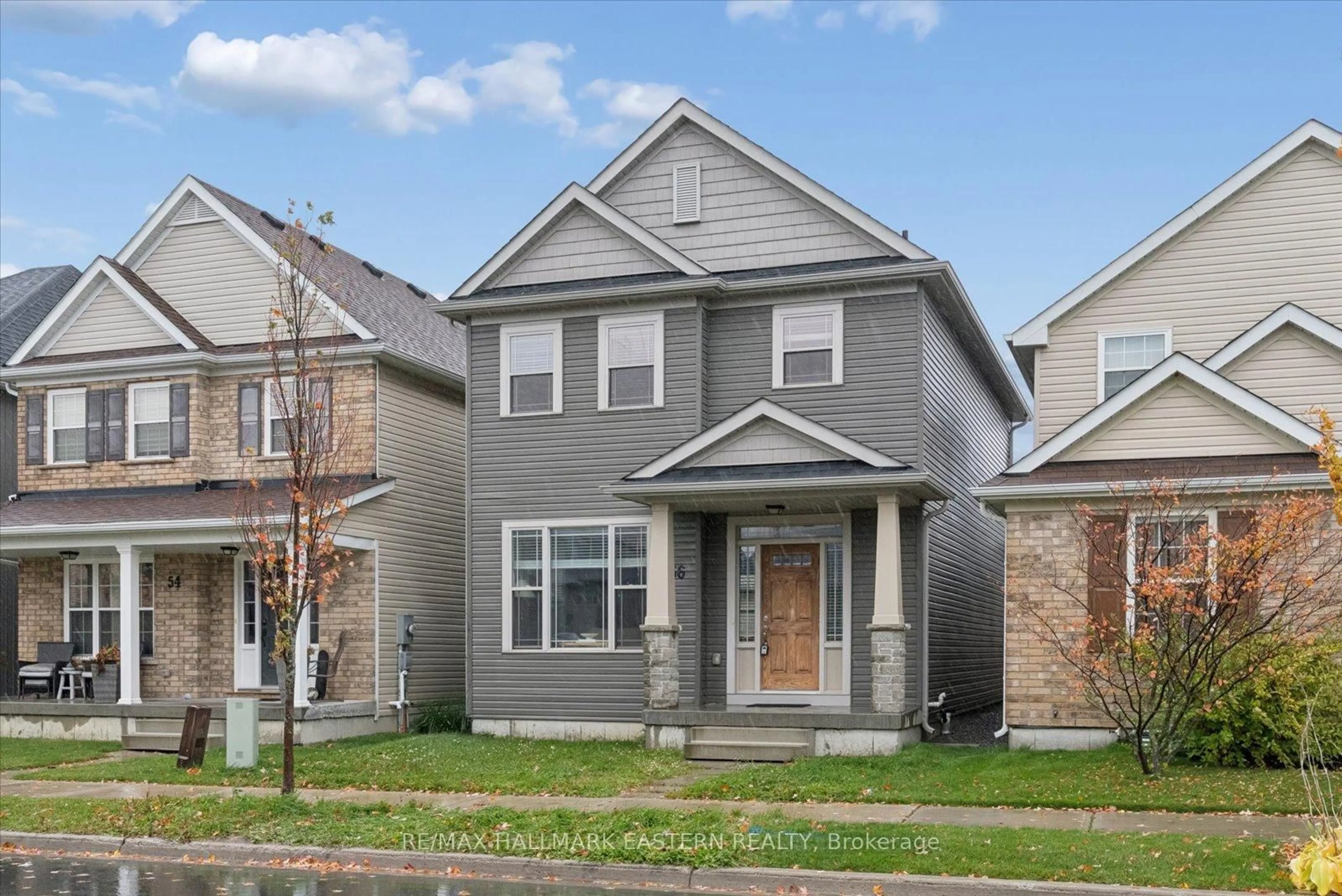 Home with vinyl exterior material, street for 56 Flitton Ave, Peterborough Ontario K9H 0G5