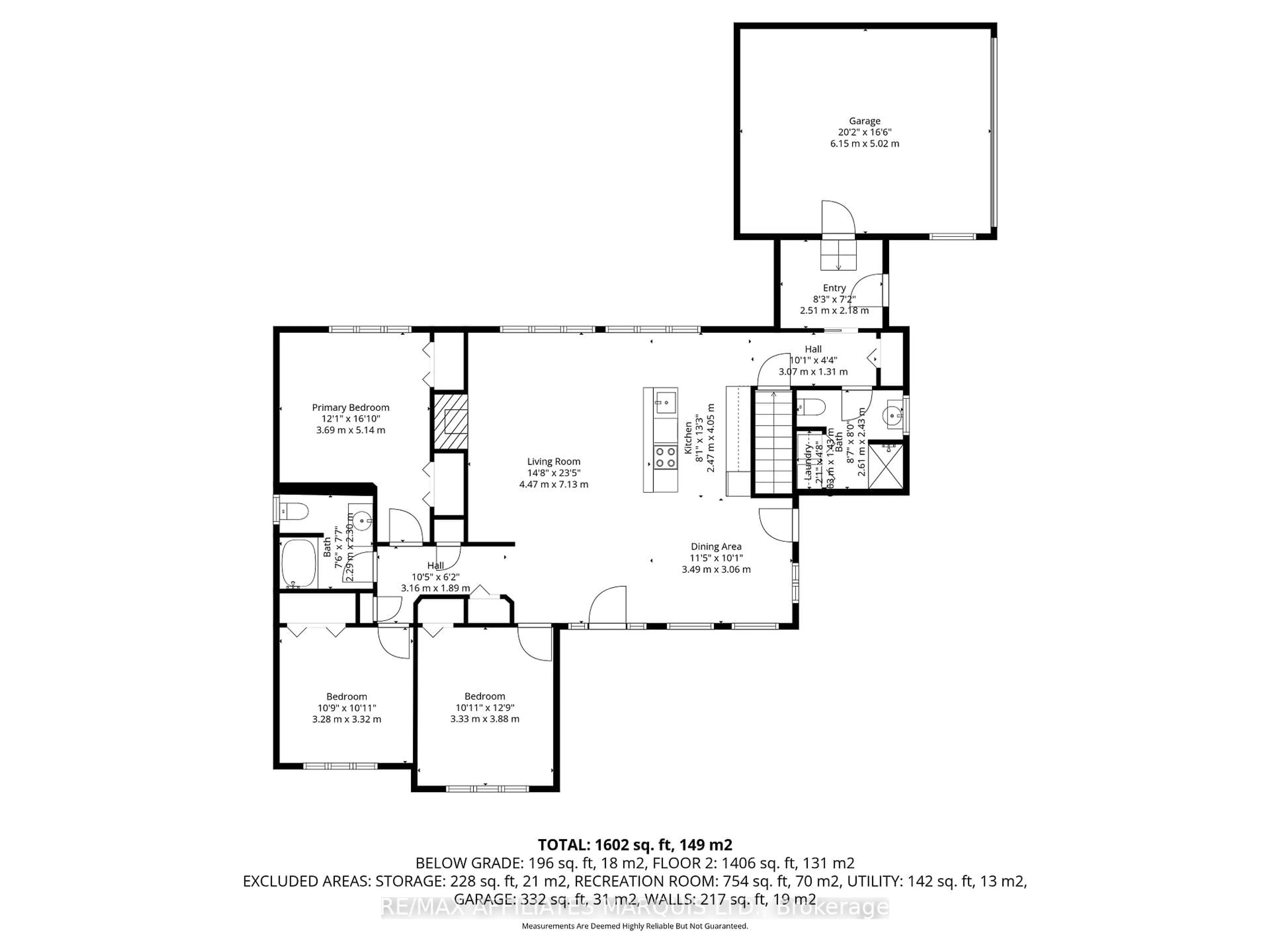 Floor plan for 3066 Goldfield Rd, North Stormont Ontario K0C 1K0