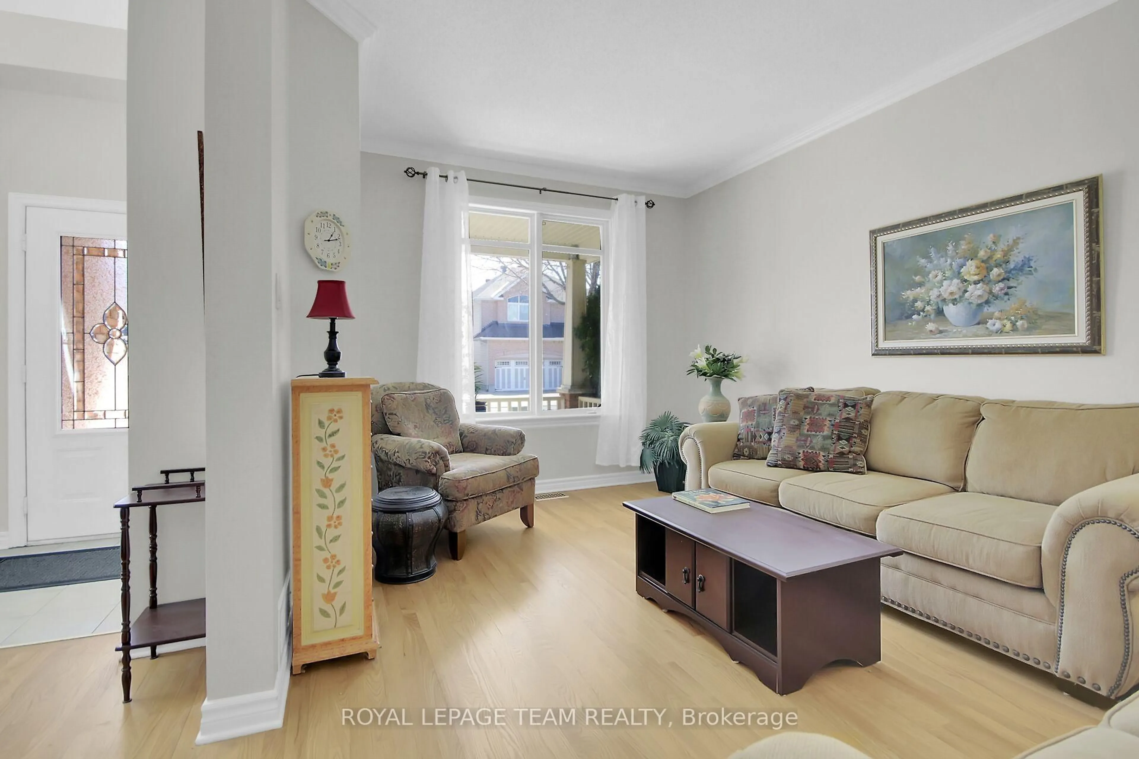 Living room with furniture, unknown for 19 Athena Way, Ottawa Ontario K2G 6S1