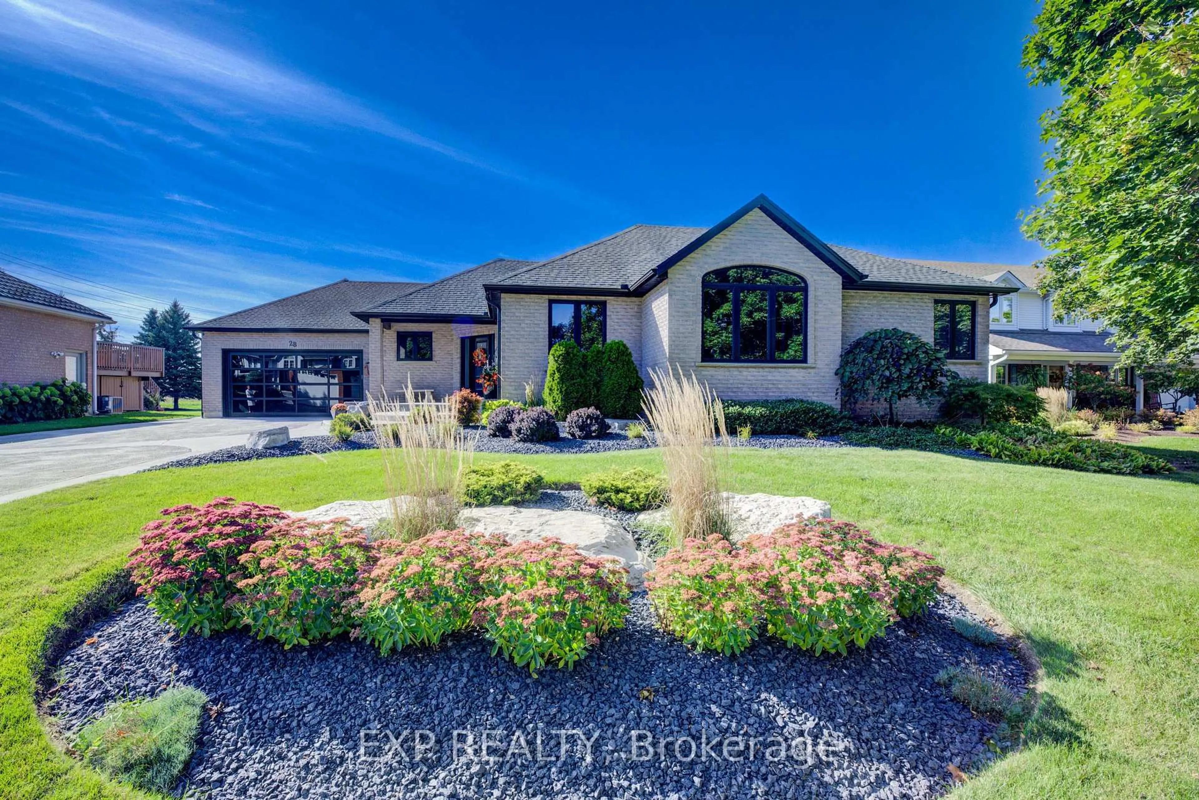 Home with brick exterior material, water/lake/river/ocean view for 28 Musselman Cres, Woolwich Ontario N0B 1N0