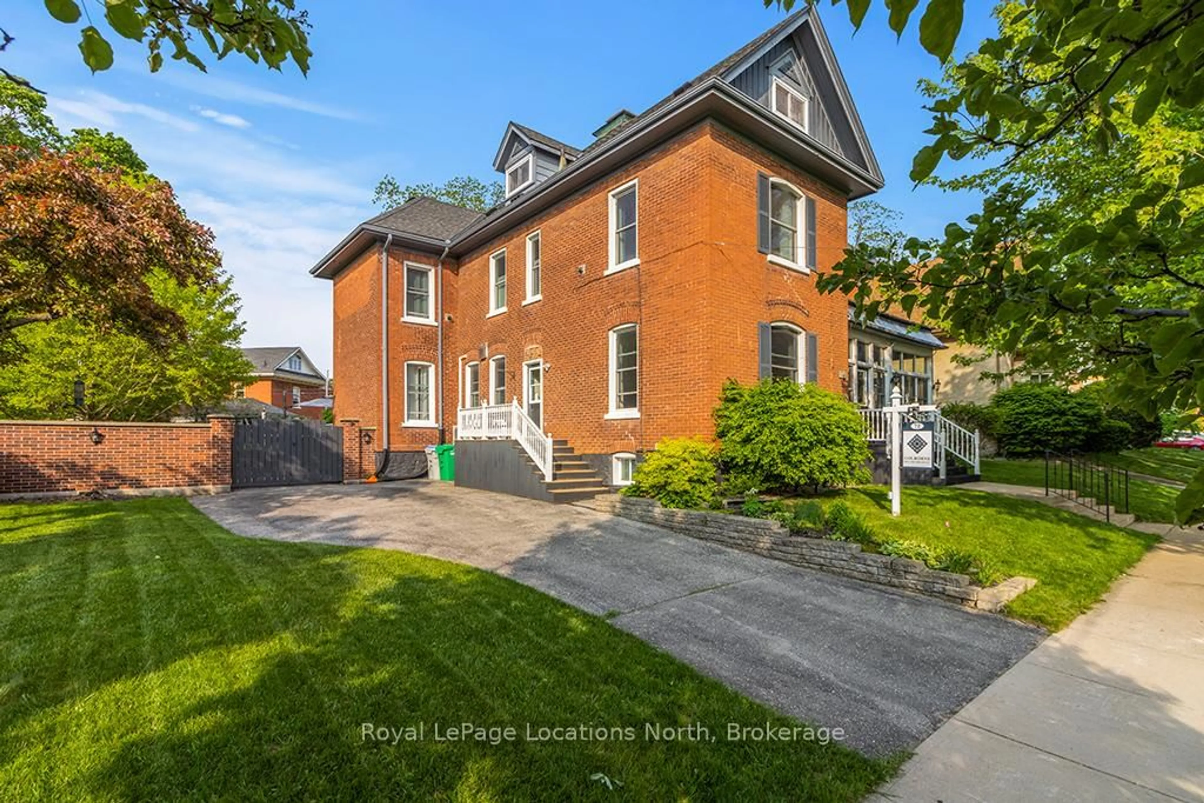 Home with brick exterior material, street for 72 Colborne St, Goderich Ontario N7A 2V9