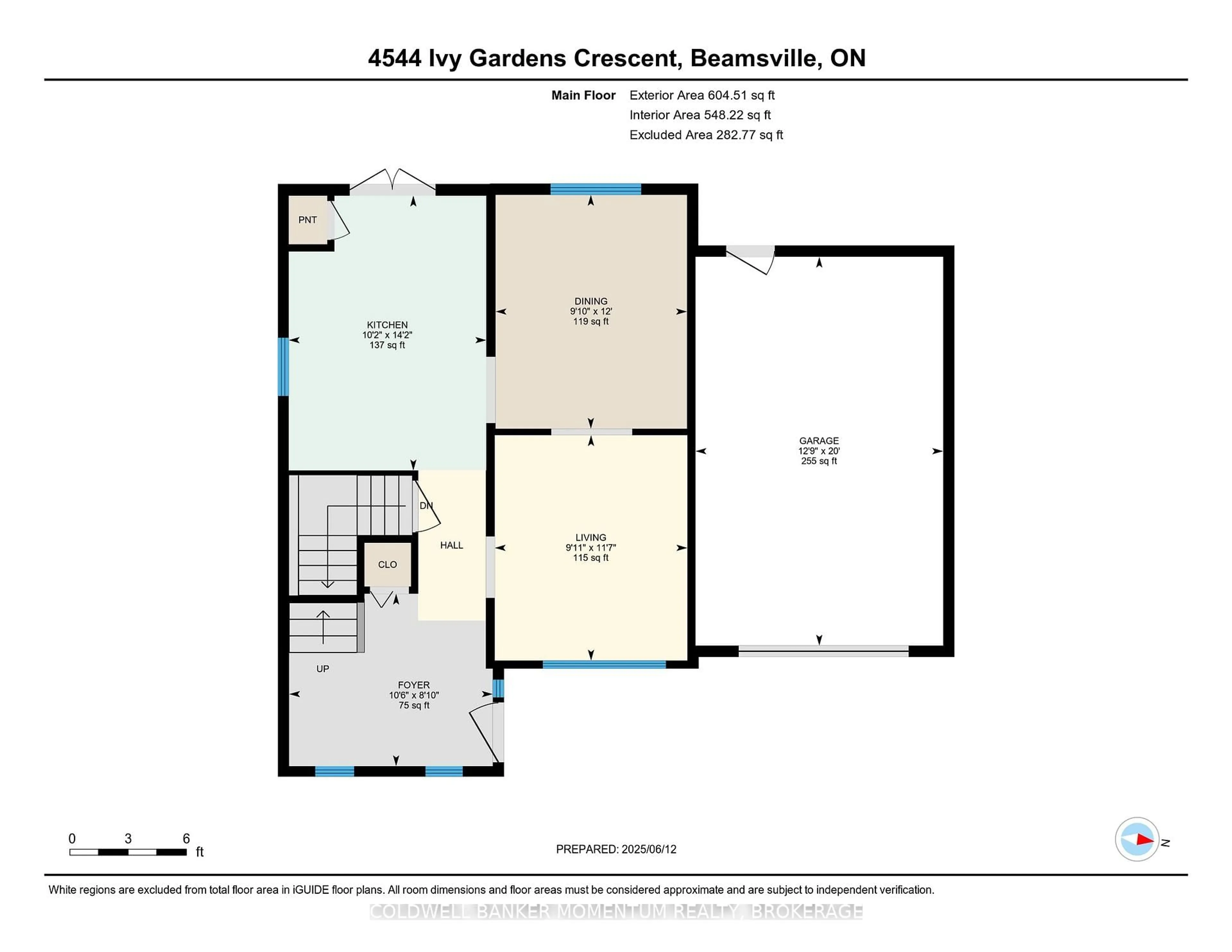 Floor plan for 4544 IVY GARDENS Cres, Lincoln Ontario L0R 1C9