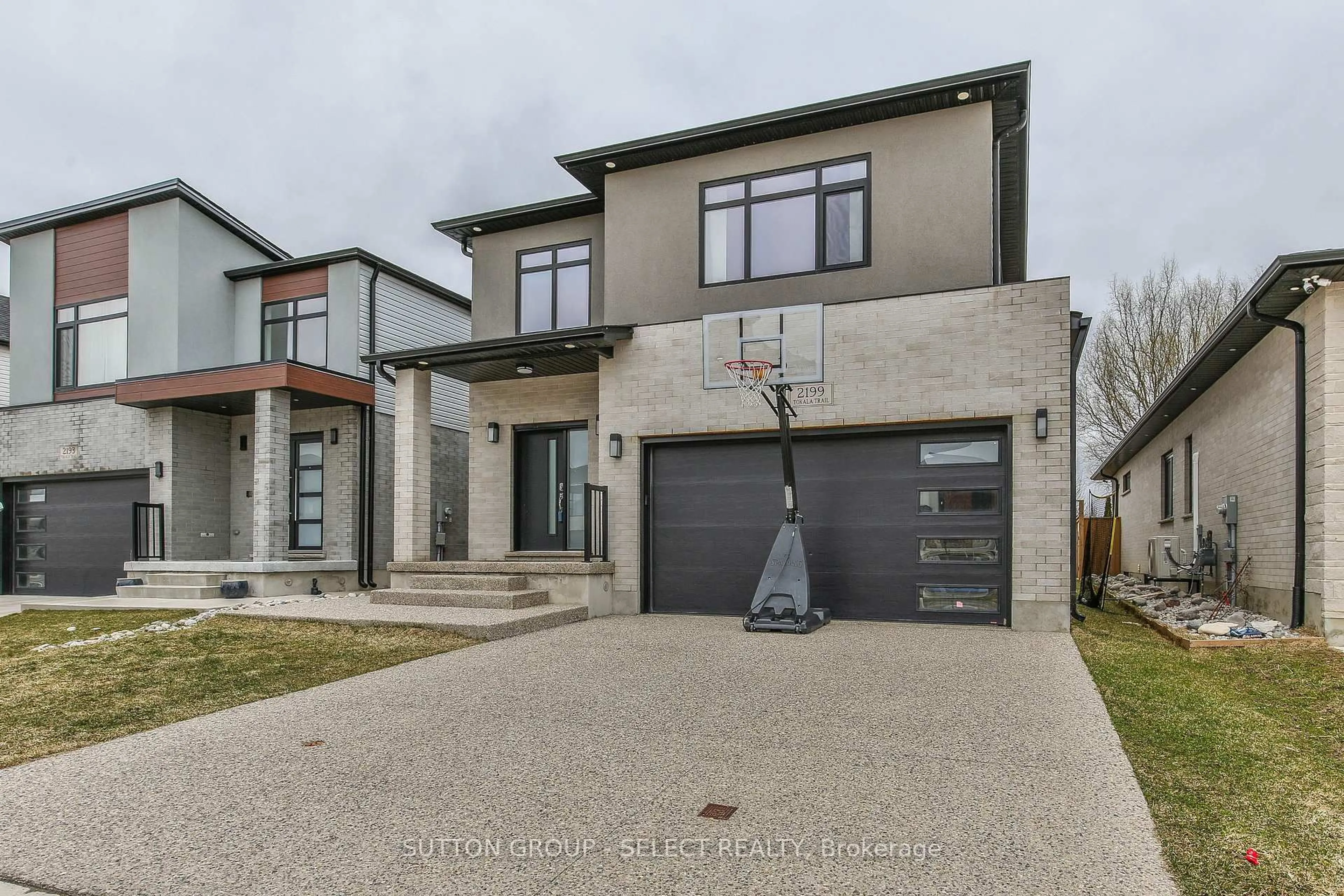 Home with brick exterior material, street for 2199 Tokala Tr, London North Ontario N6G 0Z7