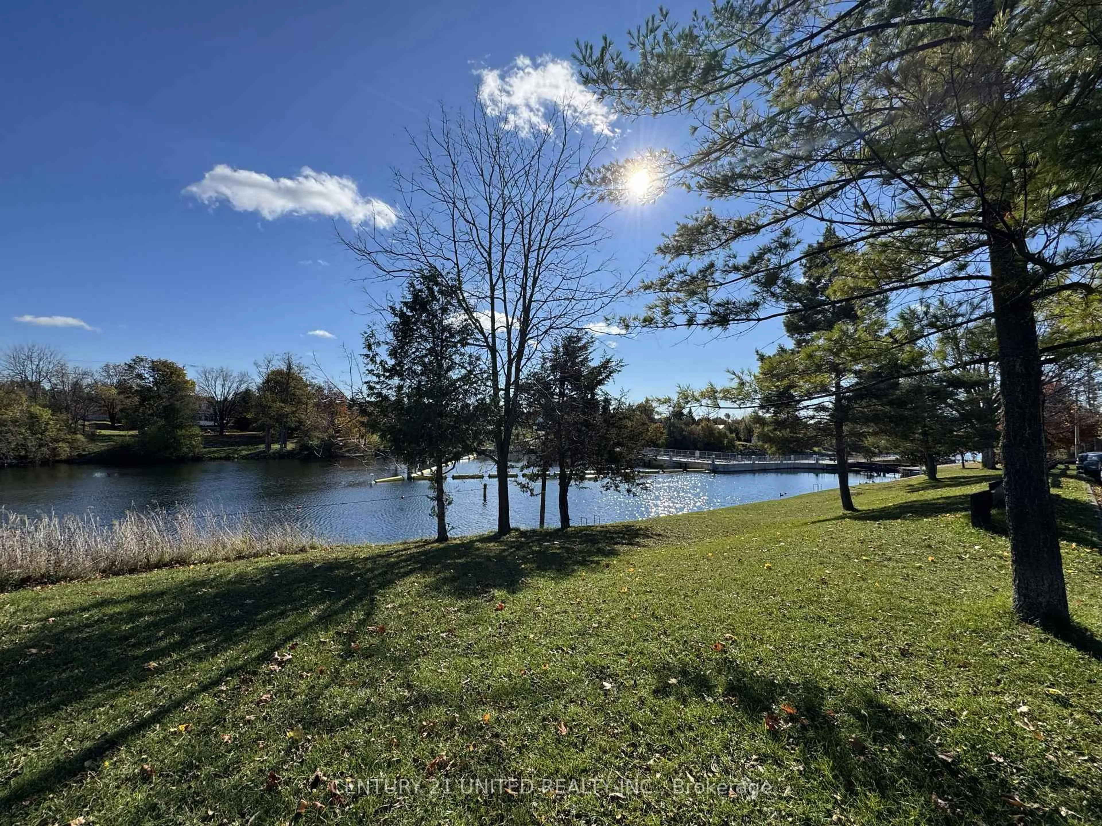 A pic from outside/outdoor area/front of a property/back of a property/a pic from drone, water/lake/river/ocean view for 811 Morphet Ave, Peterborough Ontario K9J 2X7