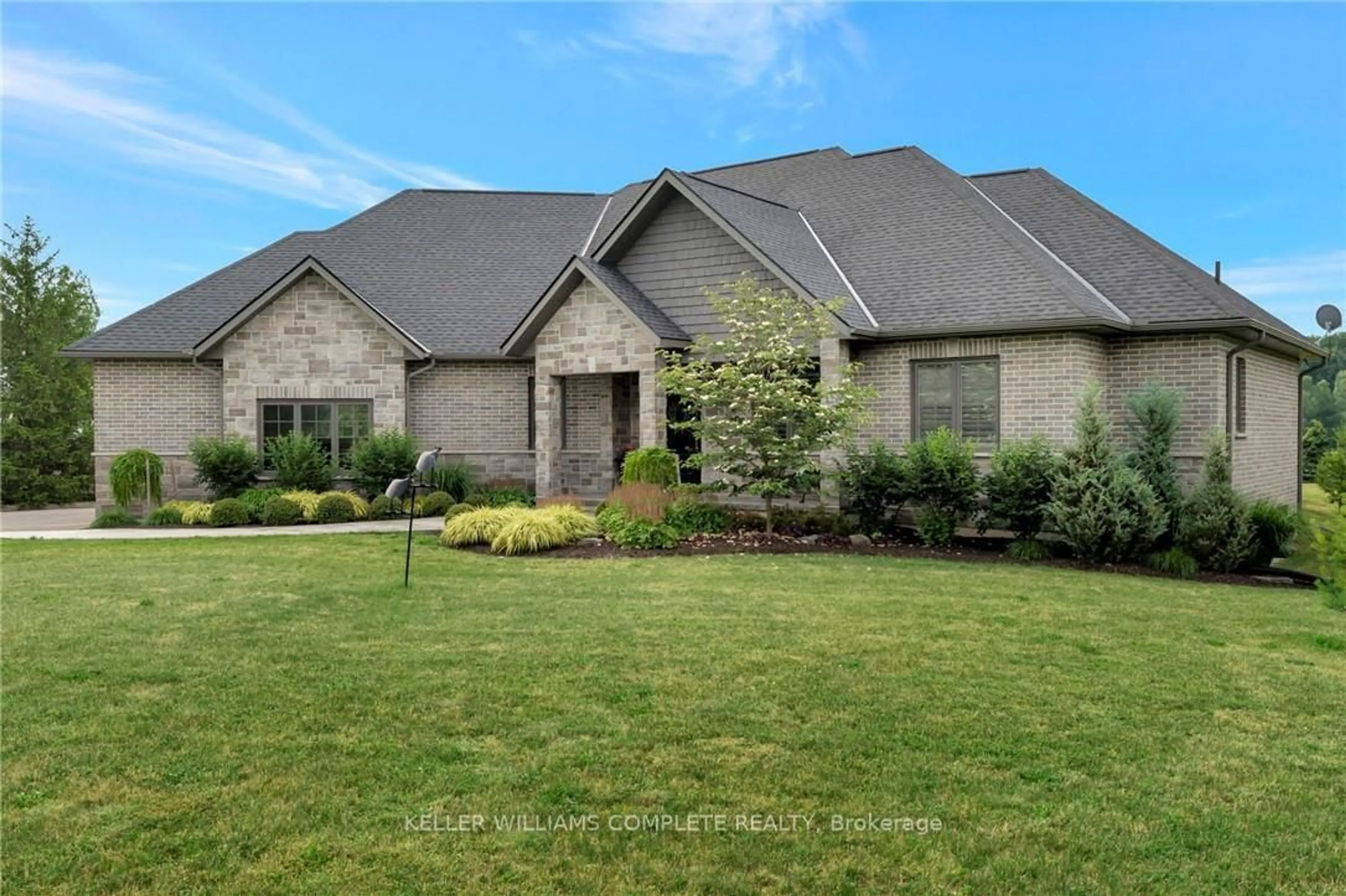 Home with brick exterior material, street for 285794 Airport Rd, Norwich Ontario N0J 1P0