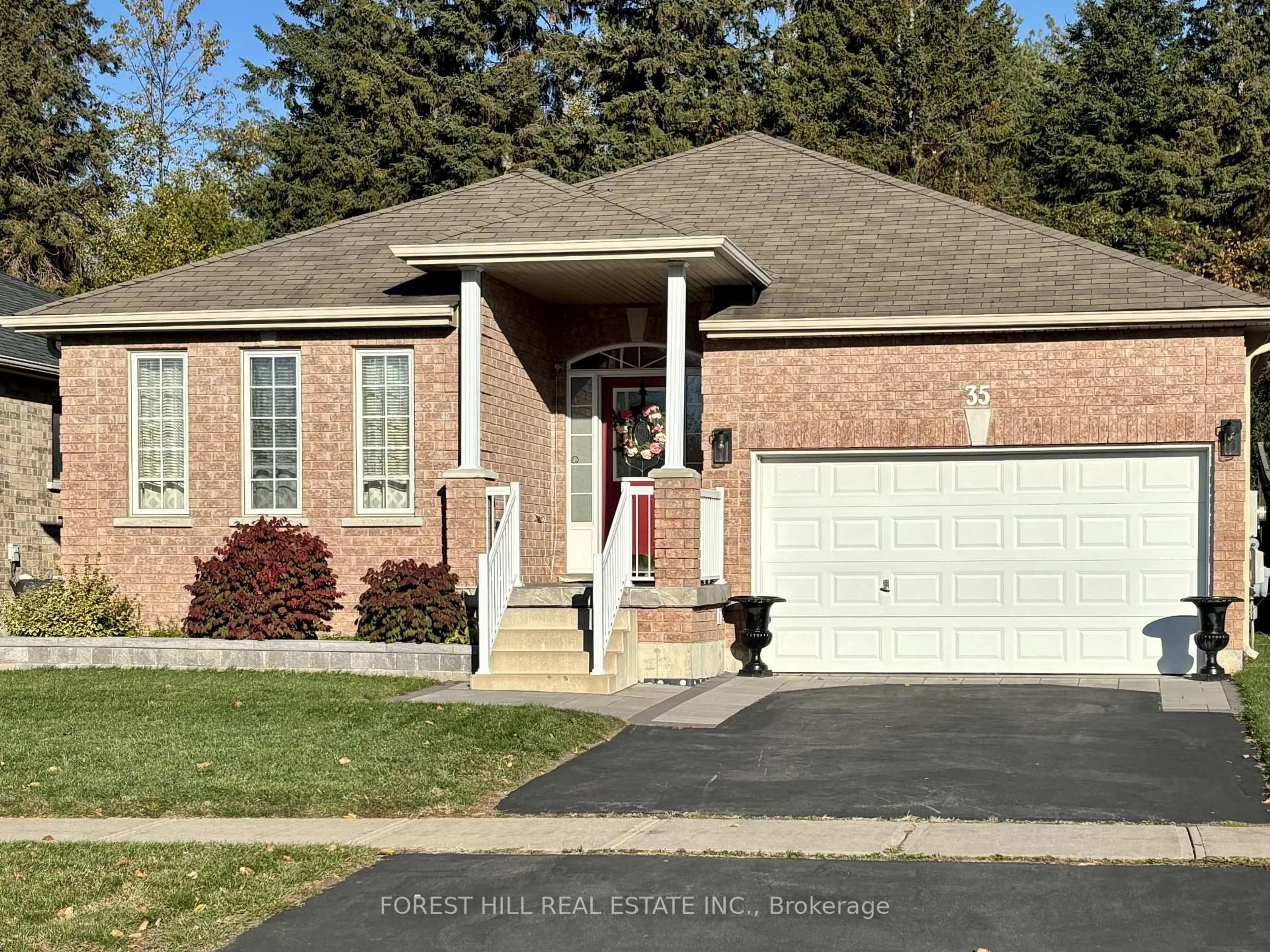 Home with brick exterior material, street for 35 Sweetnam Dr, Kawartha Lakes Ontario K9V 0A7