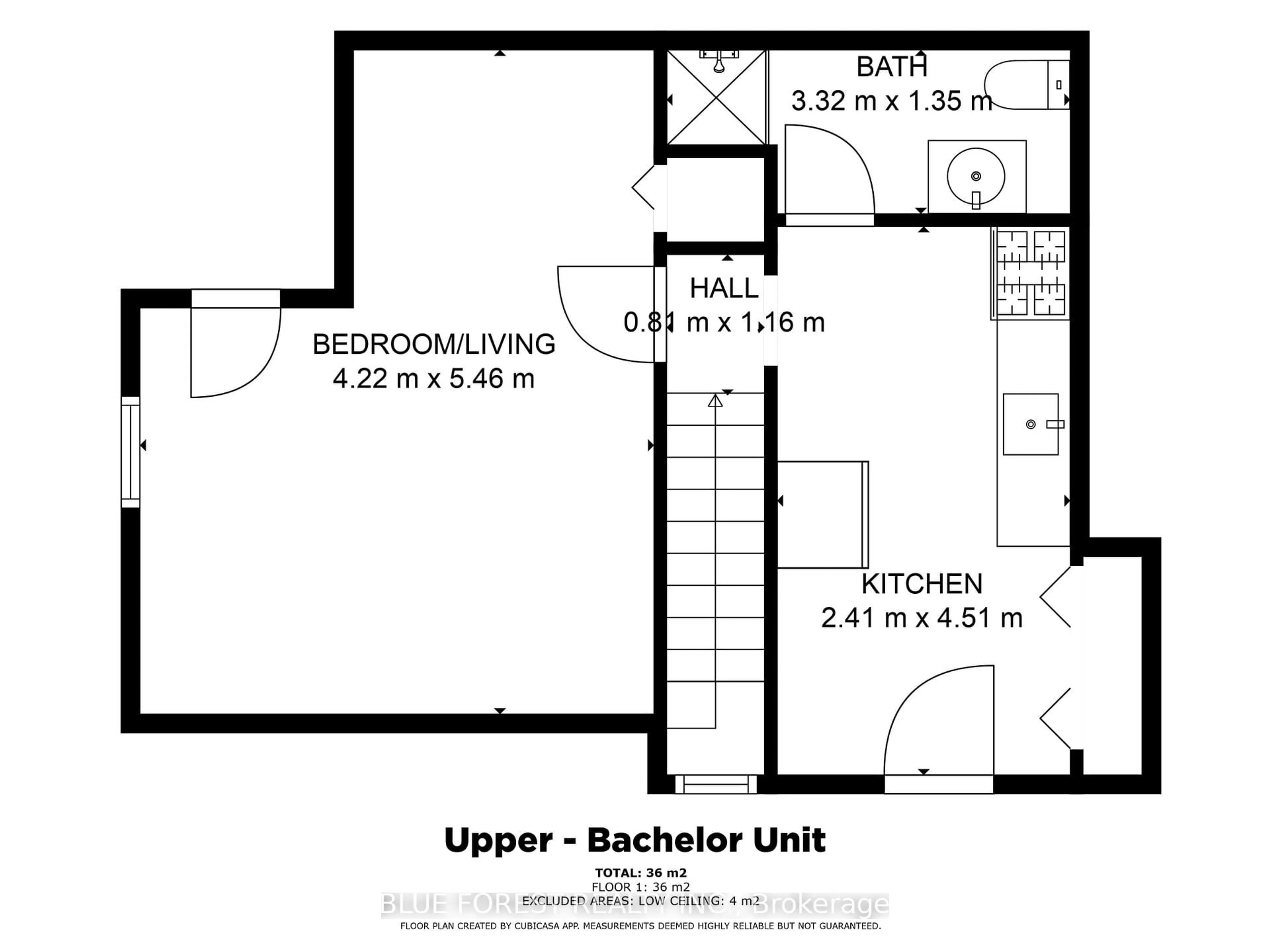 Floor plan for 42 Terrace St, London South Ontario N5Z 2X4