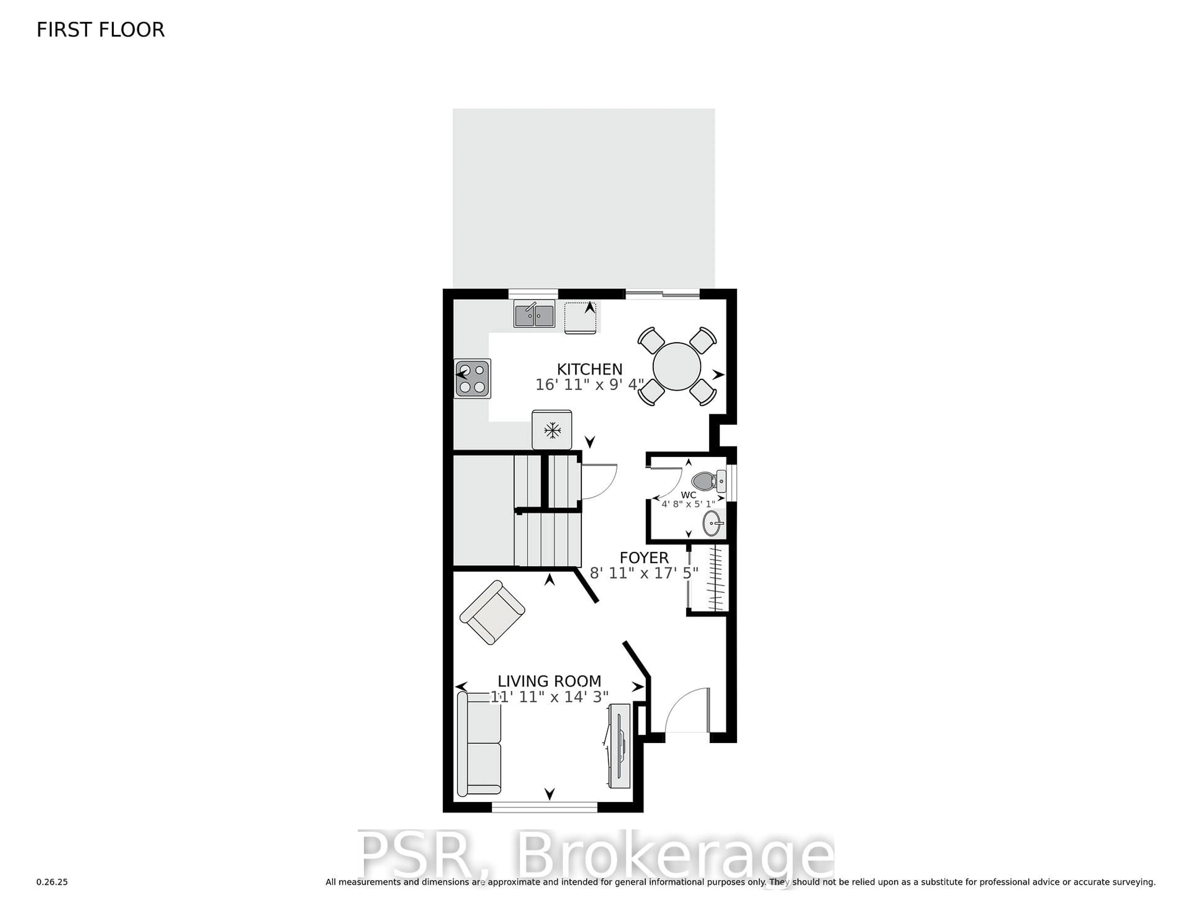 Floor plan for 36 Benesfort Dr, Kitchener Ontario N2N 3B6