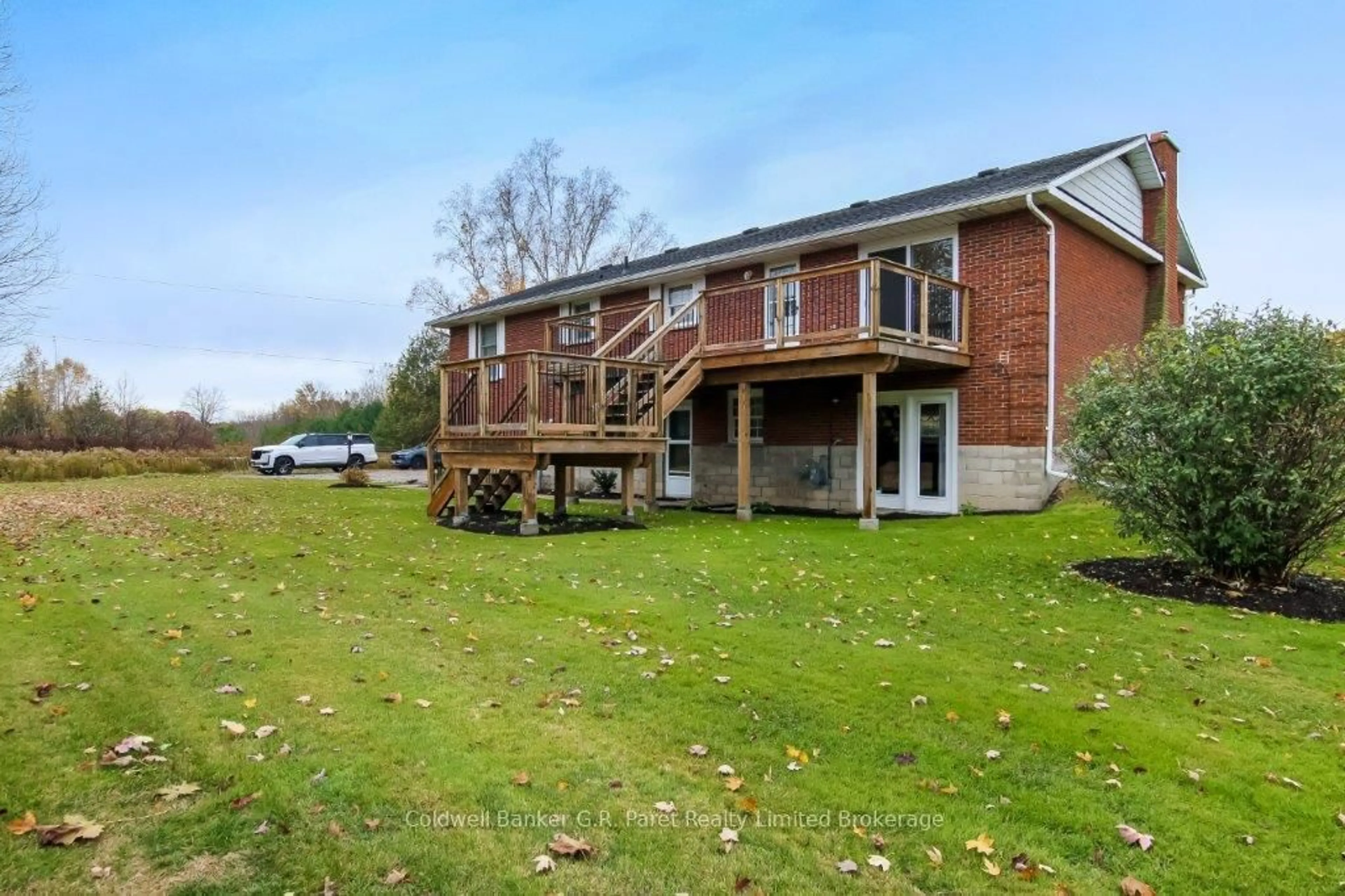 A pic from outside/outdoor area/front of a property/back of a property/a pic from drone, water/lake/river/ocean view for 591960 Oxford County Rd 13, Norwich Ontario N0J 1R0