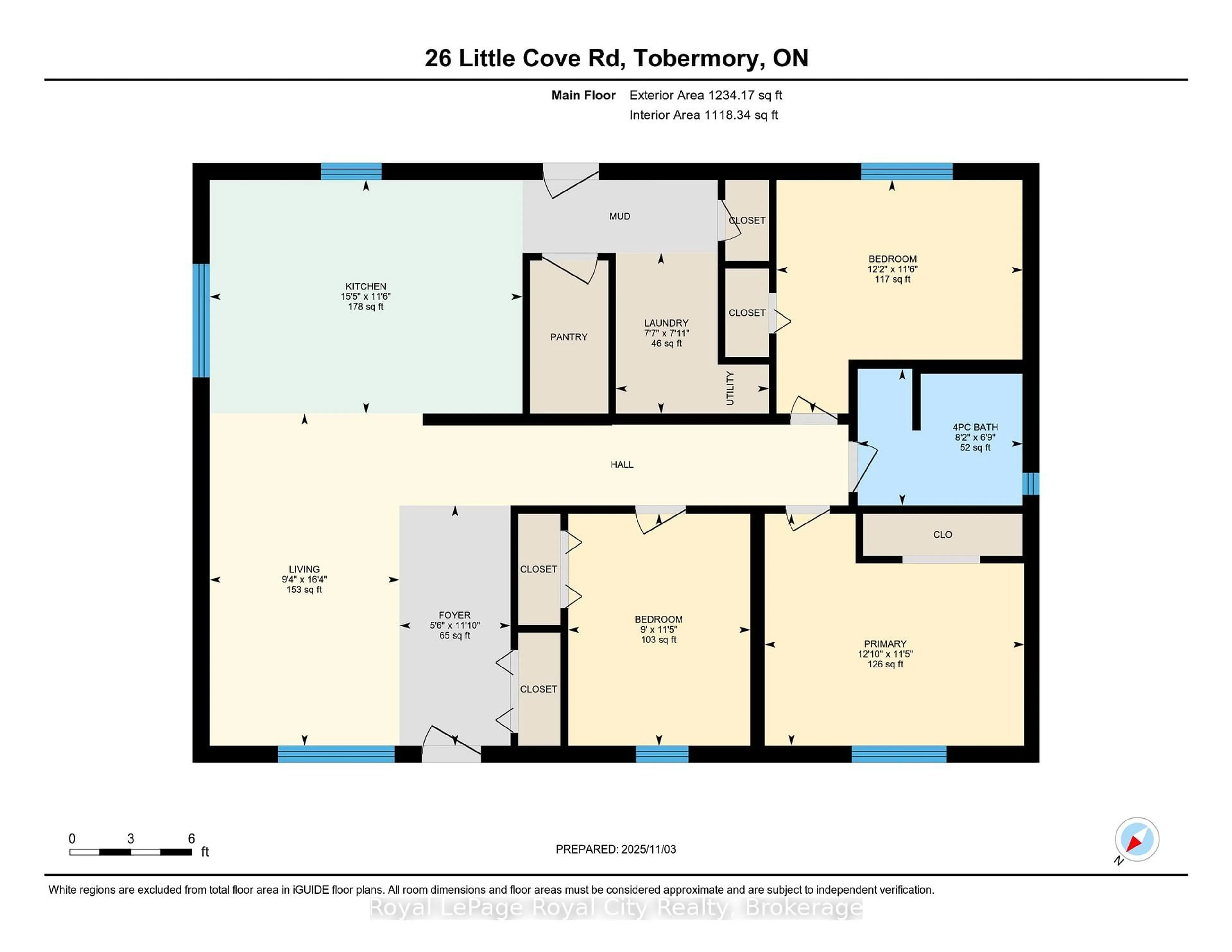 Floor plan for 26 Little Cove Rd, Northern Bruce Peninsula Ontario N0H 2R0