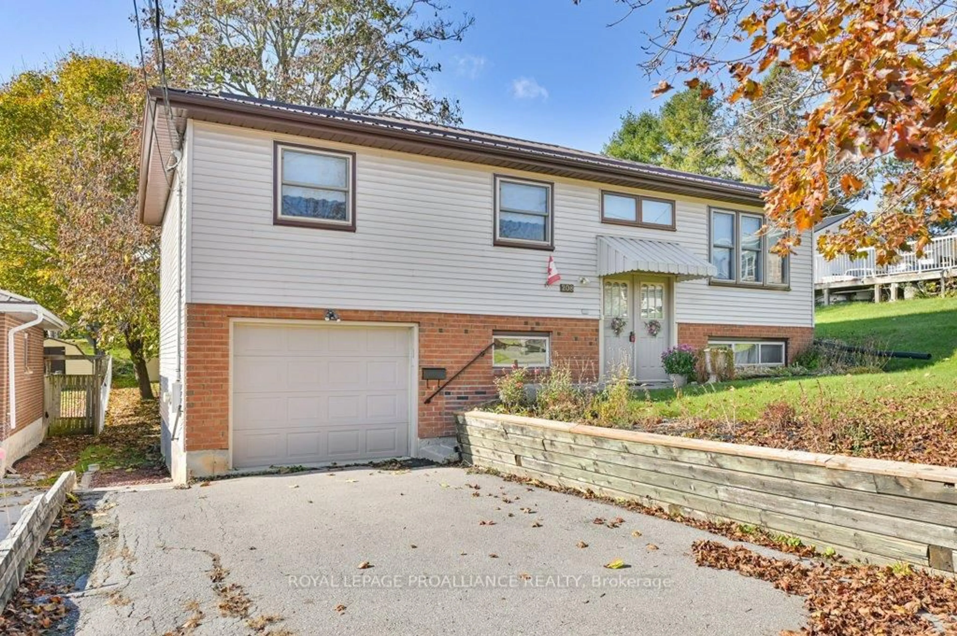 Home with brick exterior material, street for 208 William St, Stirling Ontario K0K 3E0