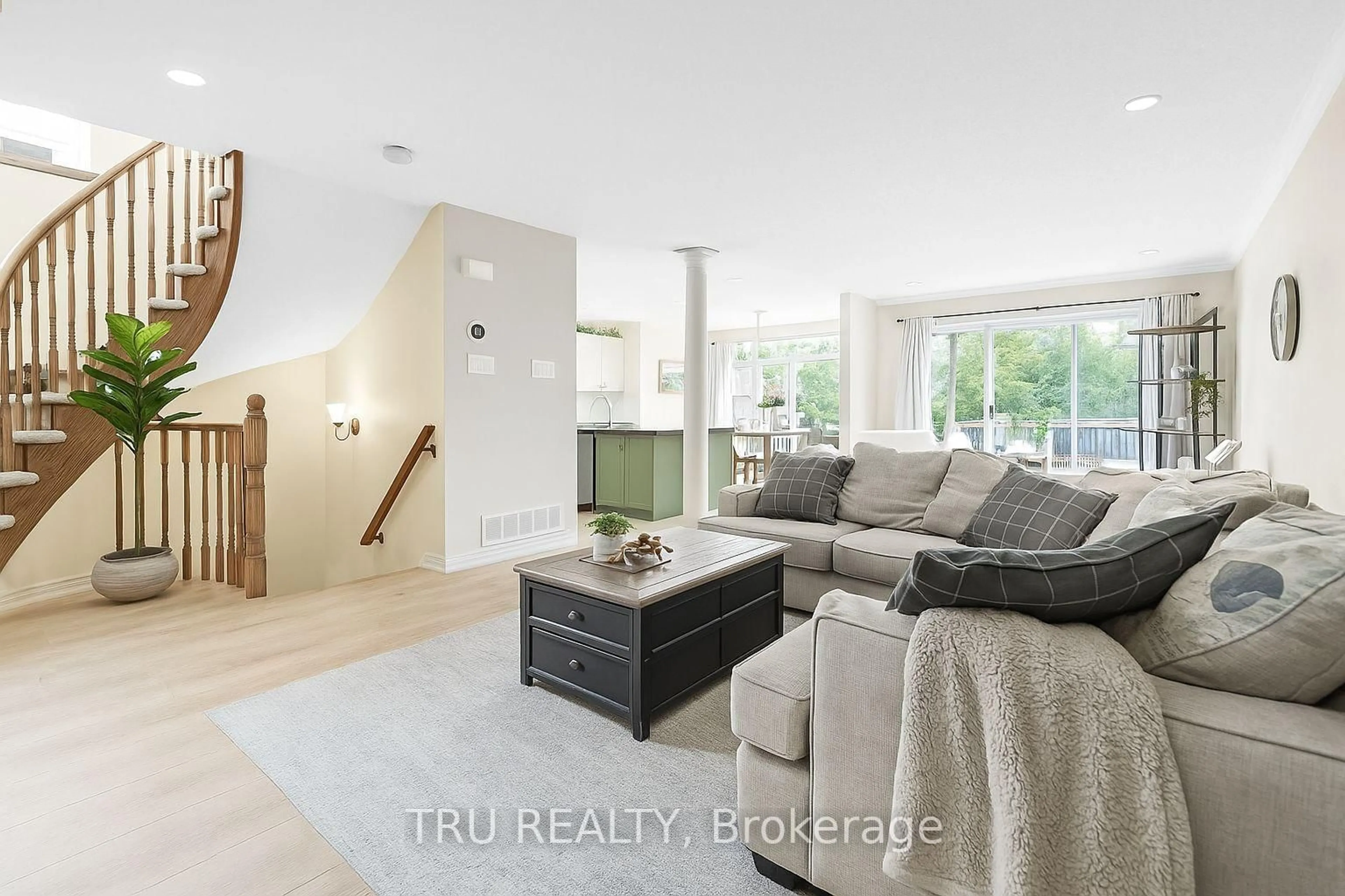 Living room with furniture, ceramic/tile floor for 102 Southpointe Ave, Ottawa Ontario K2J 4T5