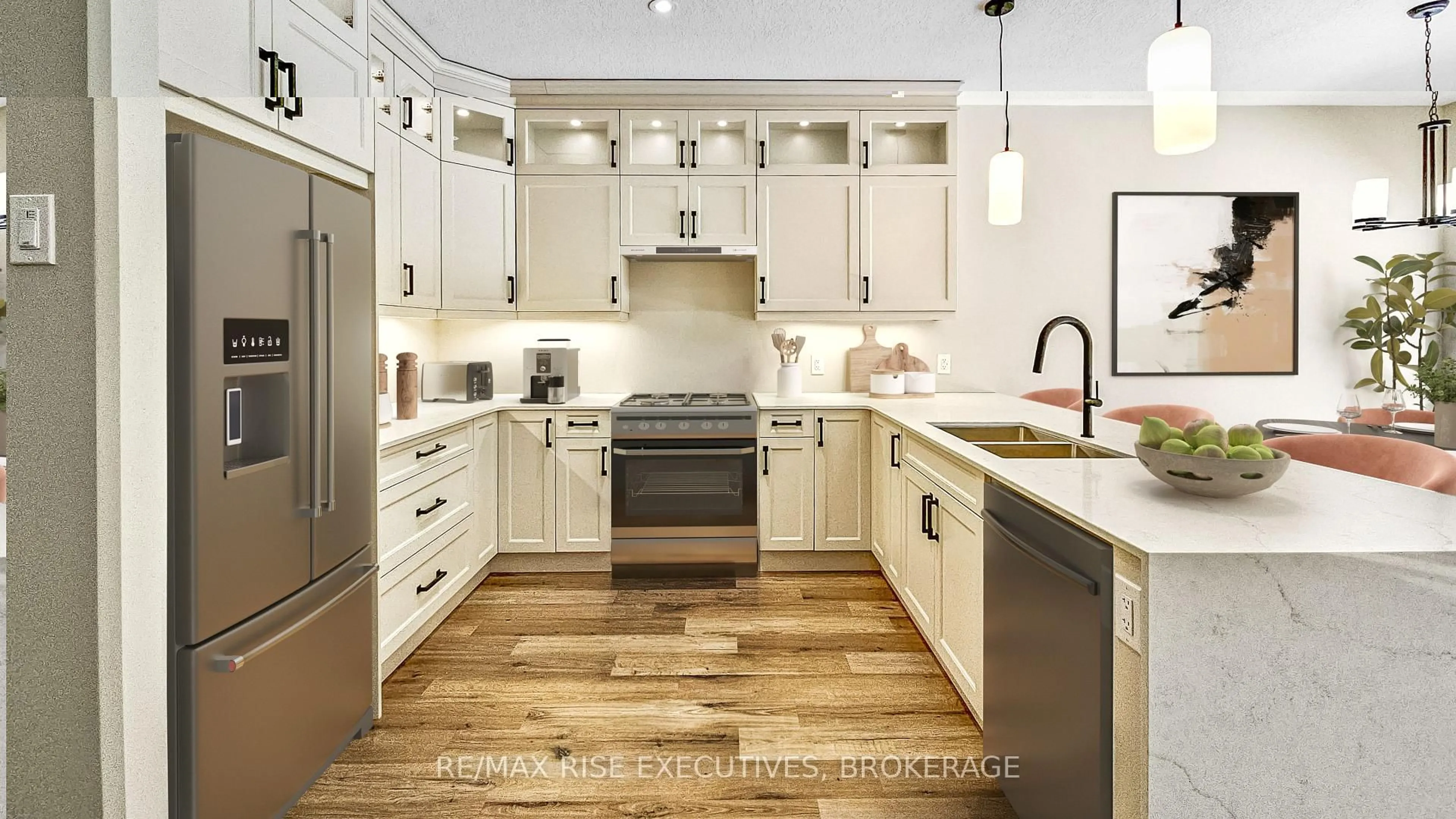 Contemporary kitchen, unknown for 171 Creighton Dr, Bissett Creek Ontario K0H 2H0