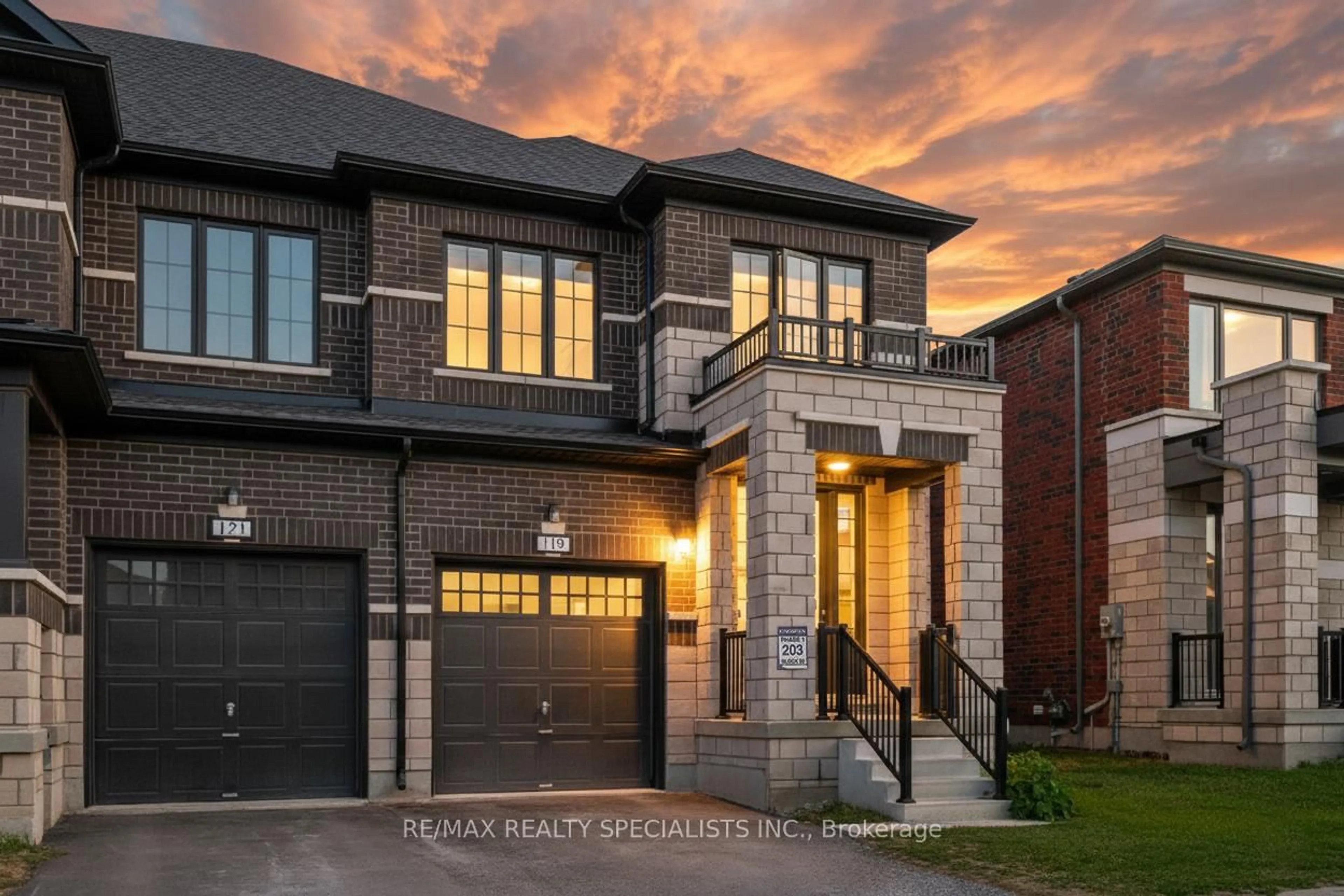 Home with brick exterior material, street for 119 Corley St, Kawartha Lakes Ontario K9V 0R4