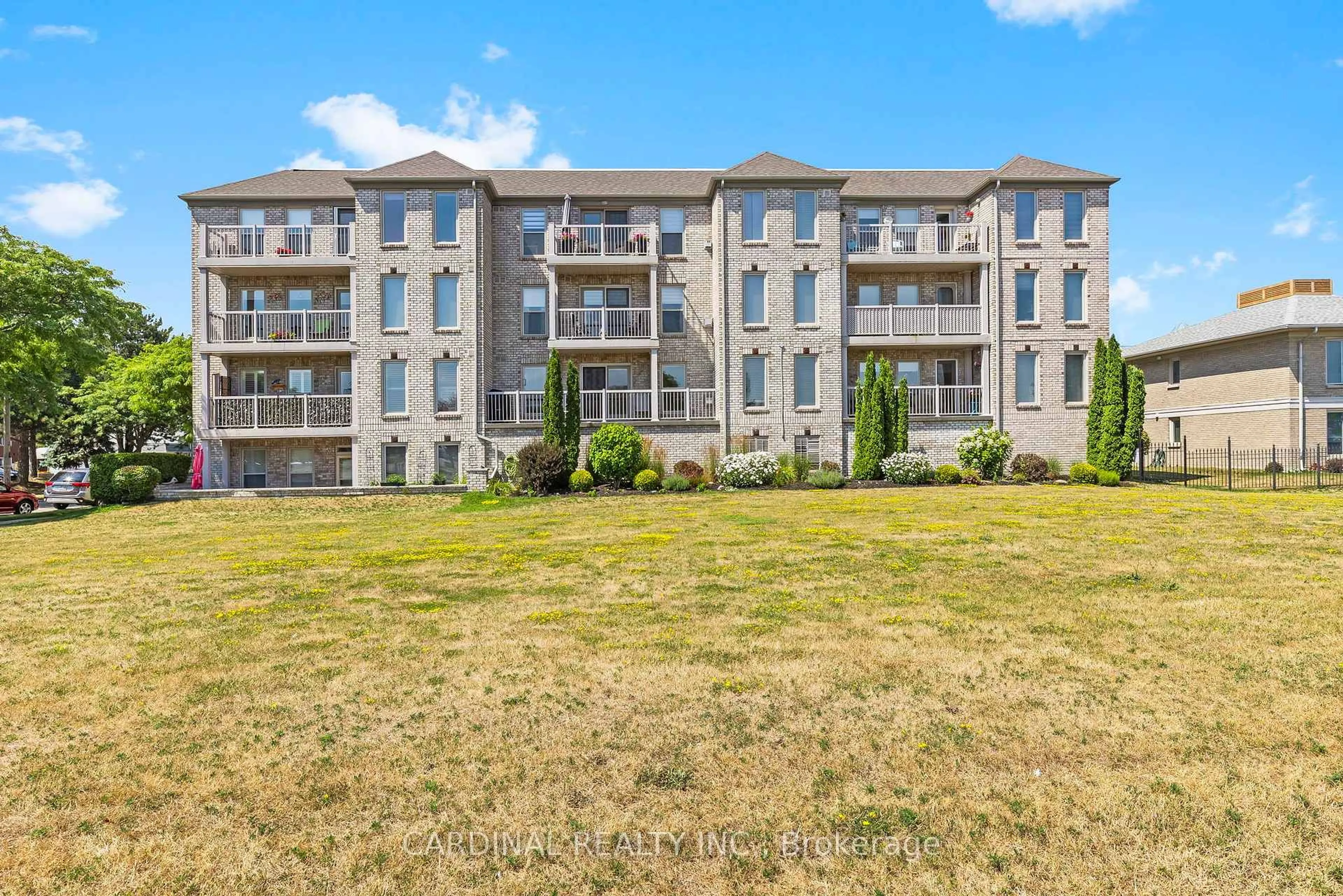 A pic from outside/outdoor area/front of a property/back of a property/a pic from drone, building for 107 Marisa Lane #201, Cobourg Ontario K9A 5N6