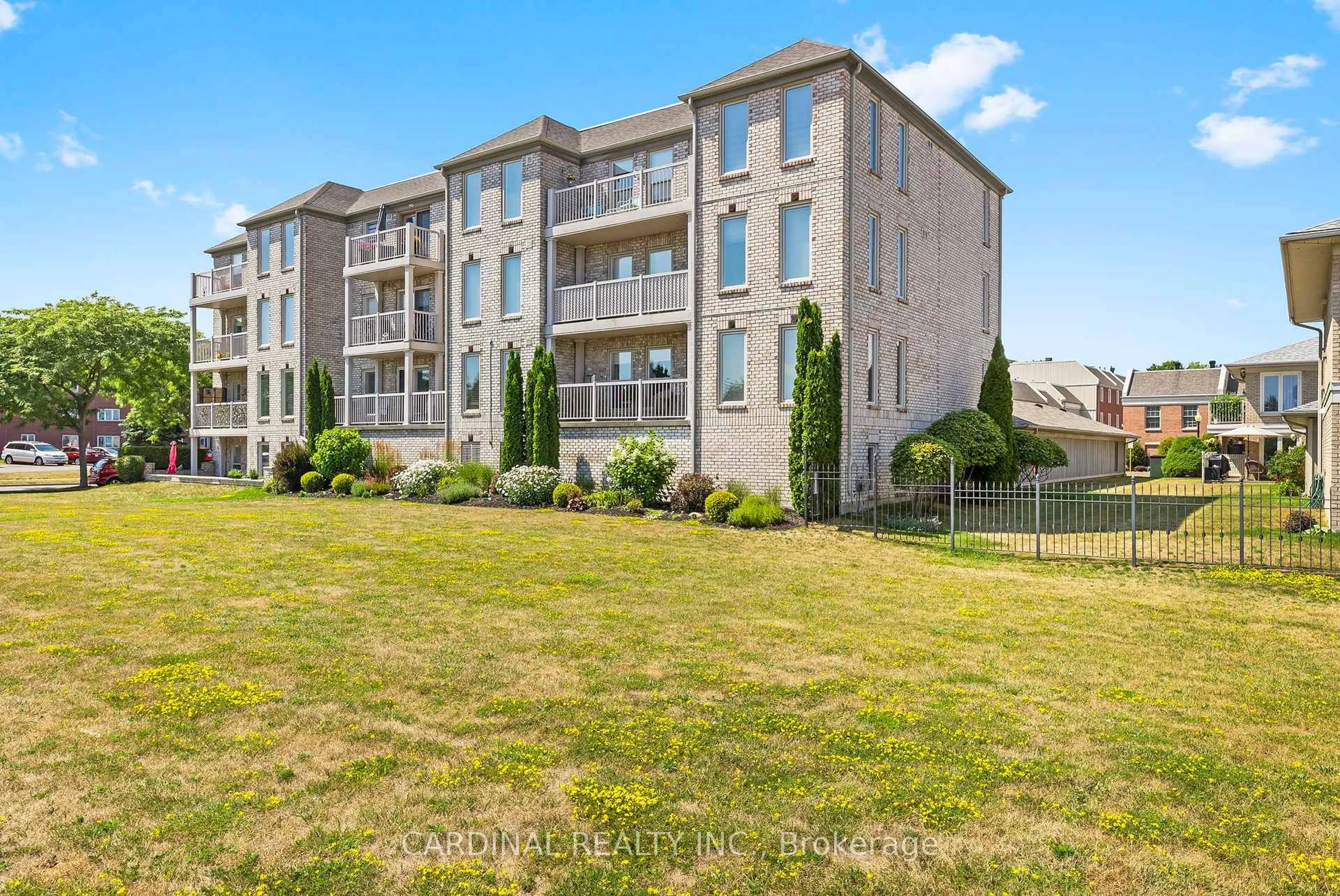 A pic from outside/outdoor area/front of a property/back of a property/a pic from drone, building for 107 Marisa Lane #201, Cobourg Ontario K9A 5N6