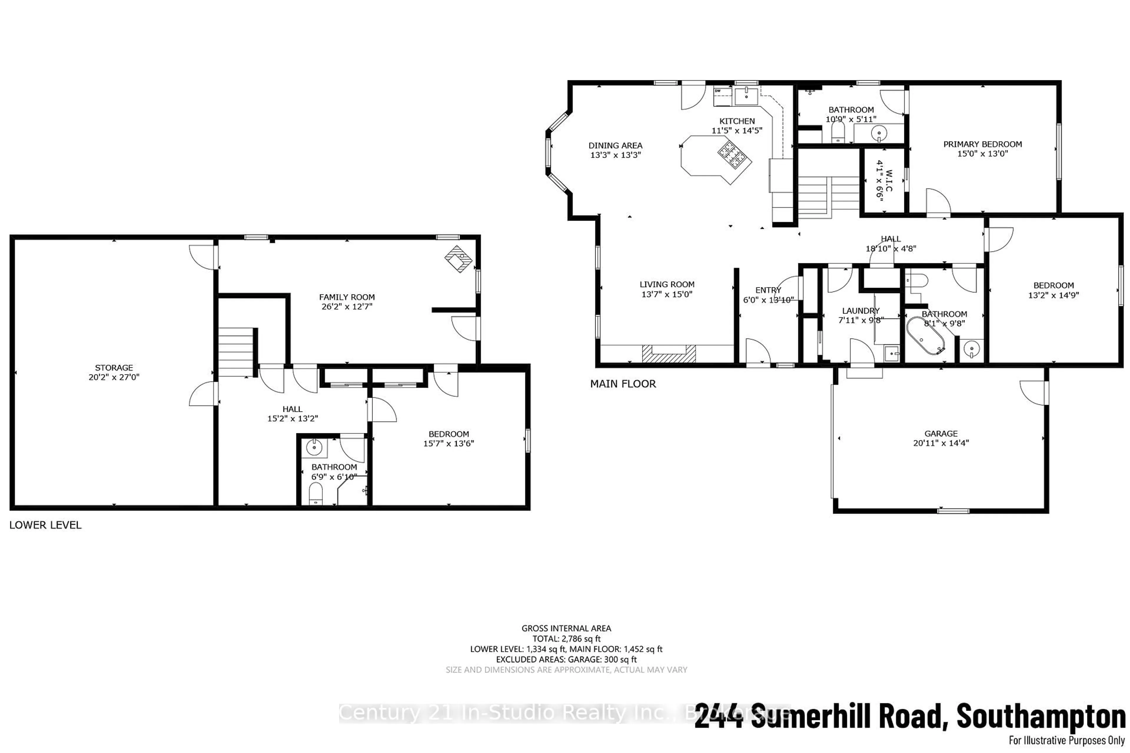 Floor plan for 244 Summerhill Rd, Saugeen Shores Ontario N0H 2L0