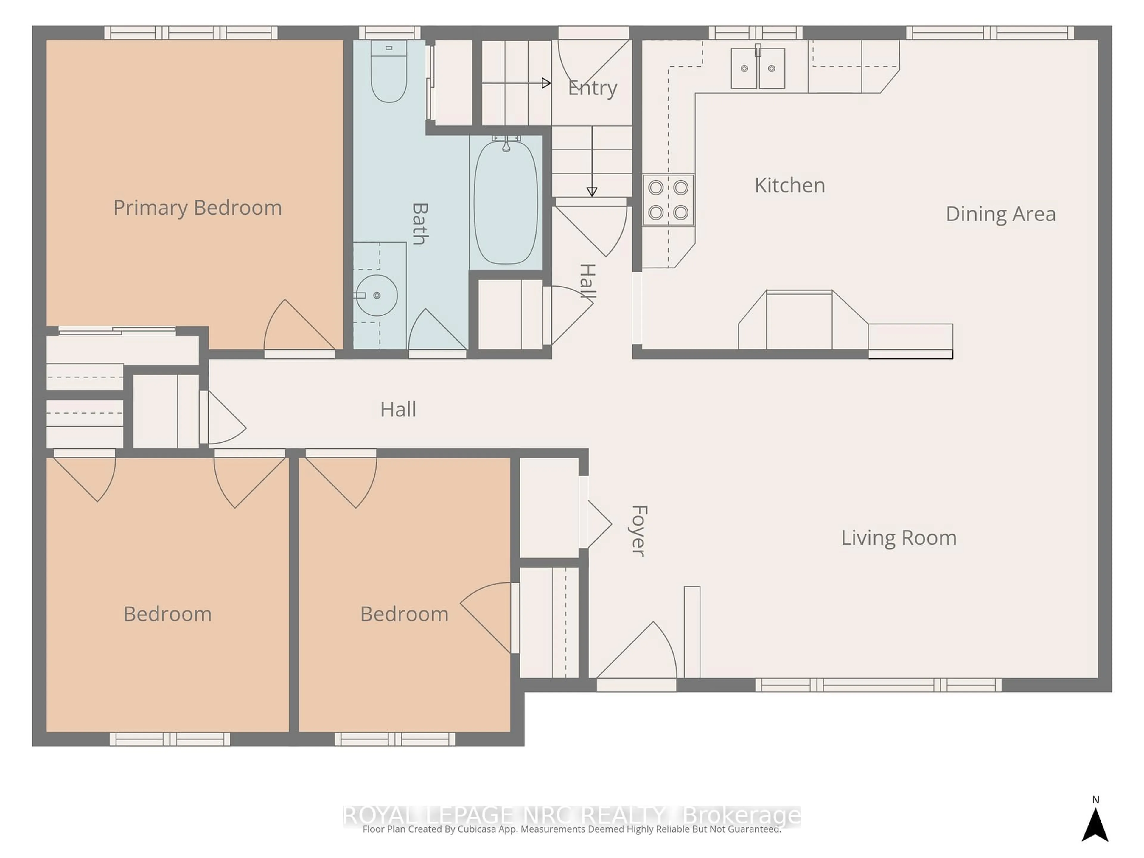 Floor plan for 270 St. Paul St, St. Catharines Ontario L2S 2E7