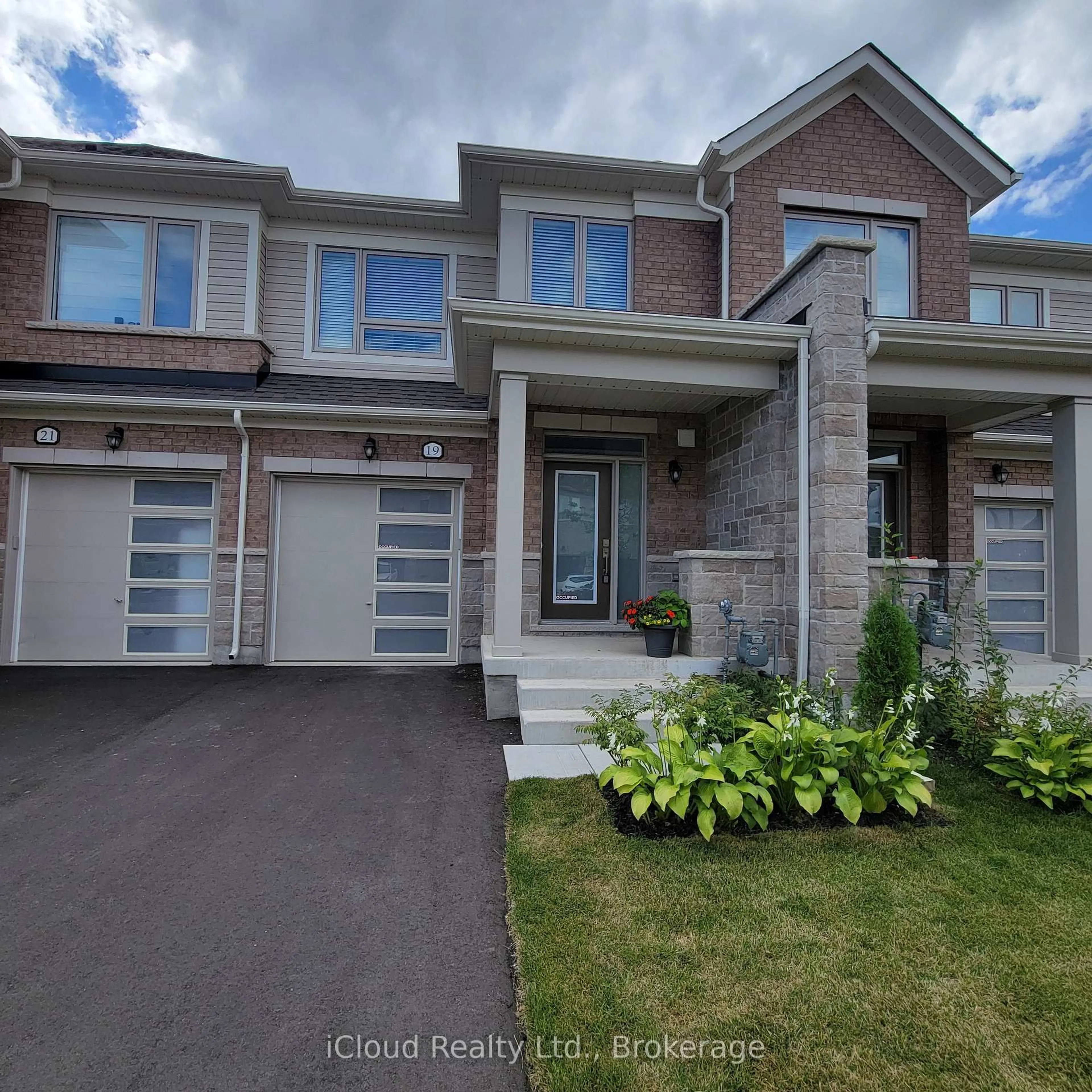 Home with brick exterior material, street for 19 Edminston Dr, Centre Wellington Ontario N1M 0J3
