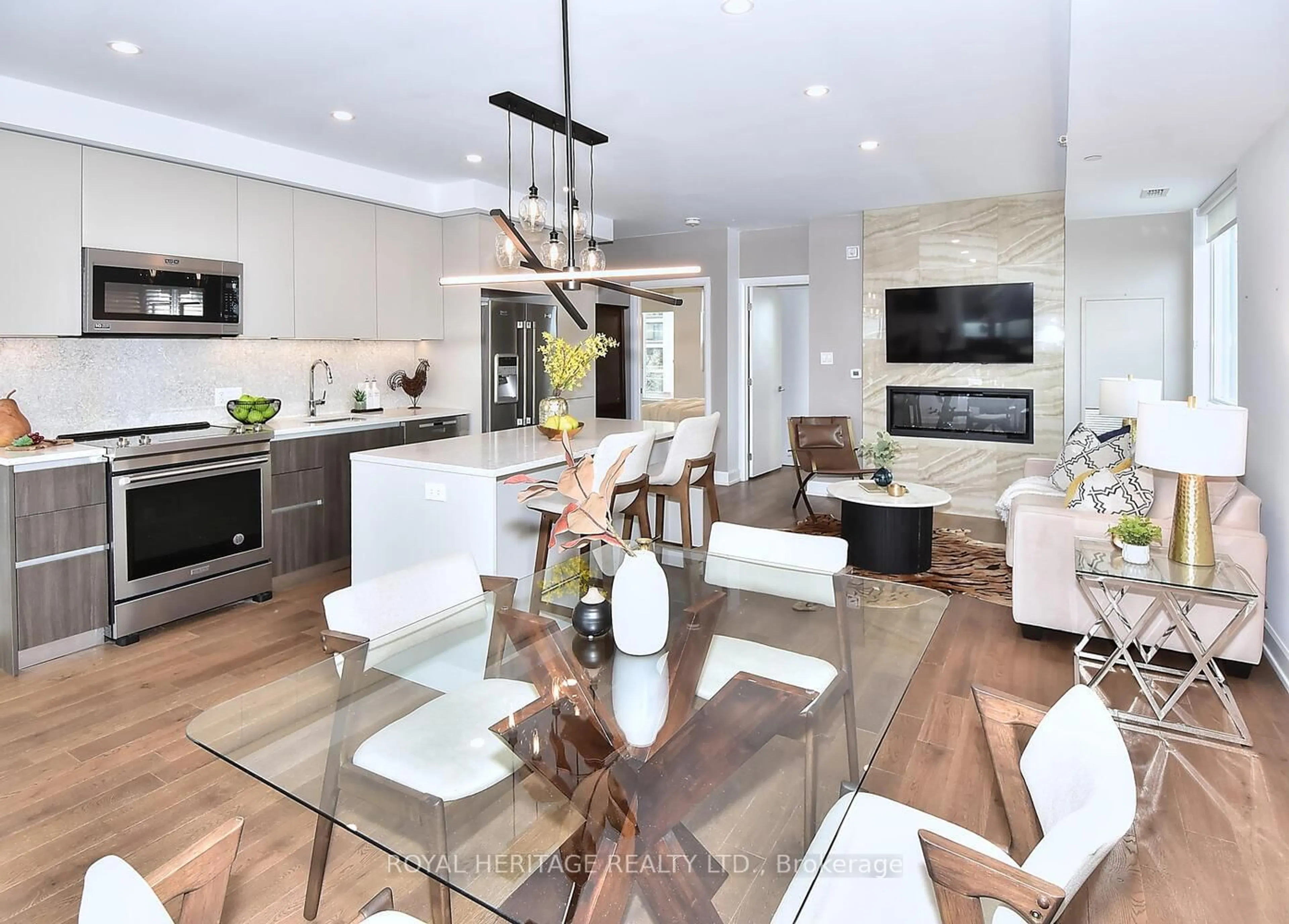 Open concept kitchen, unknown for 195 Hunter St #510, Peterborough Ontario K9H 0K6