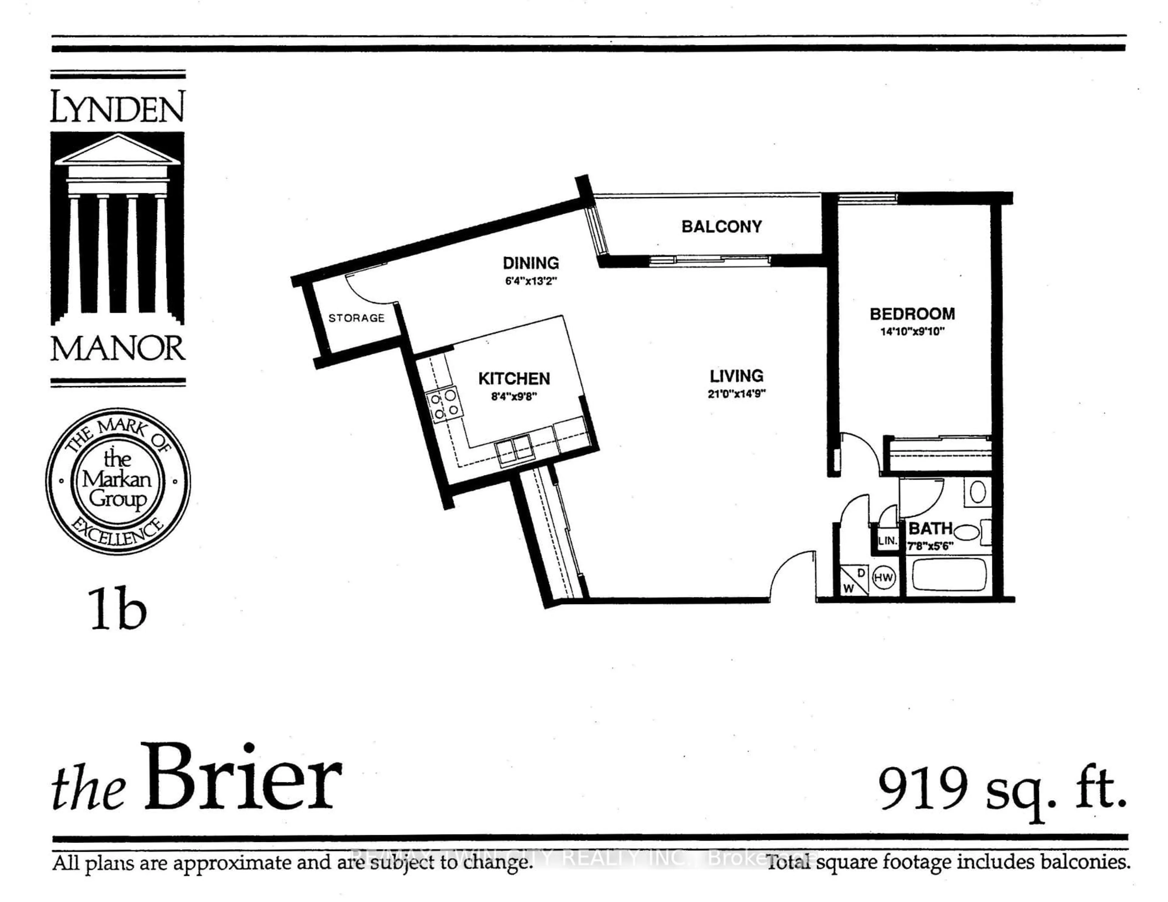 Floor plan for 9 Bonheur Crt #212, Brantford Ontario N3P 1Z5