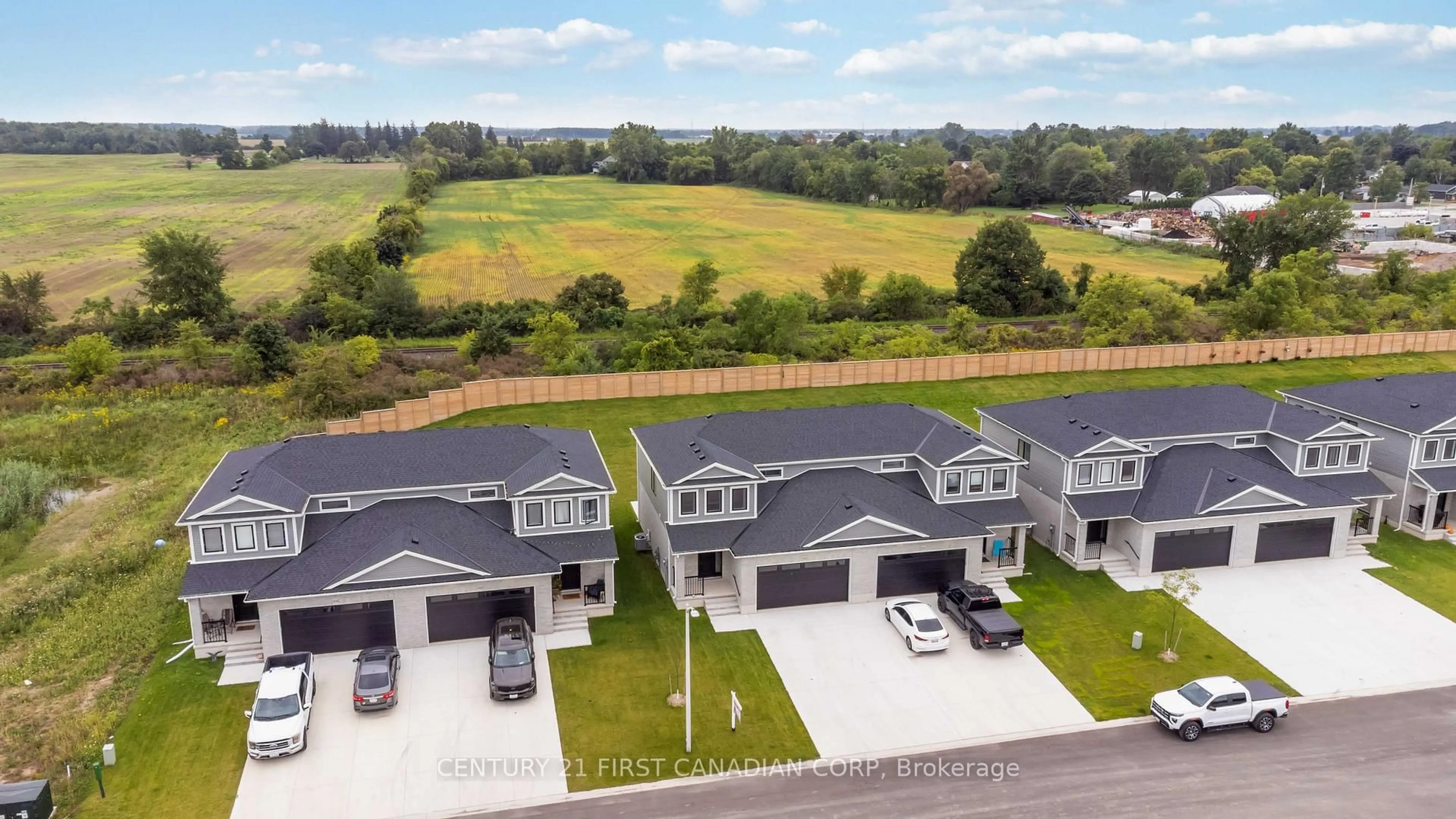 A pic from outside/outdoor area/front of a property/back of a property/a pic from drone, unknown for 450 Main St, Plympton-Wyoming Ontario N0N 1T0