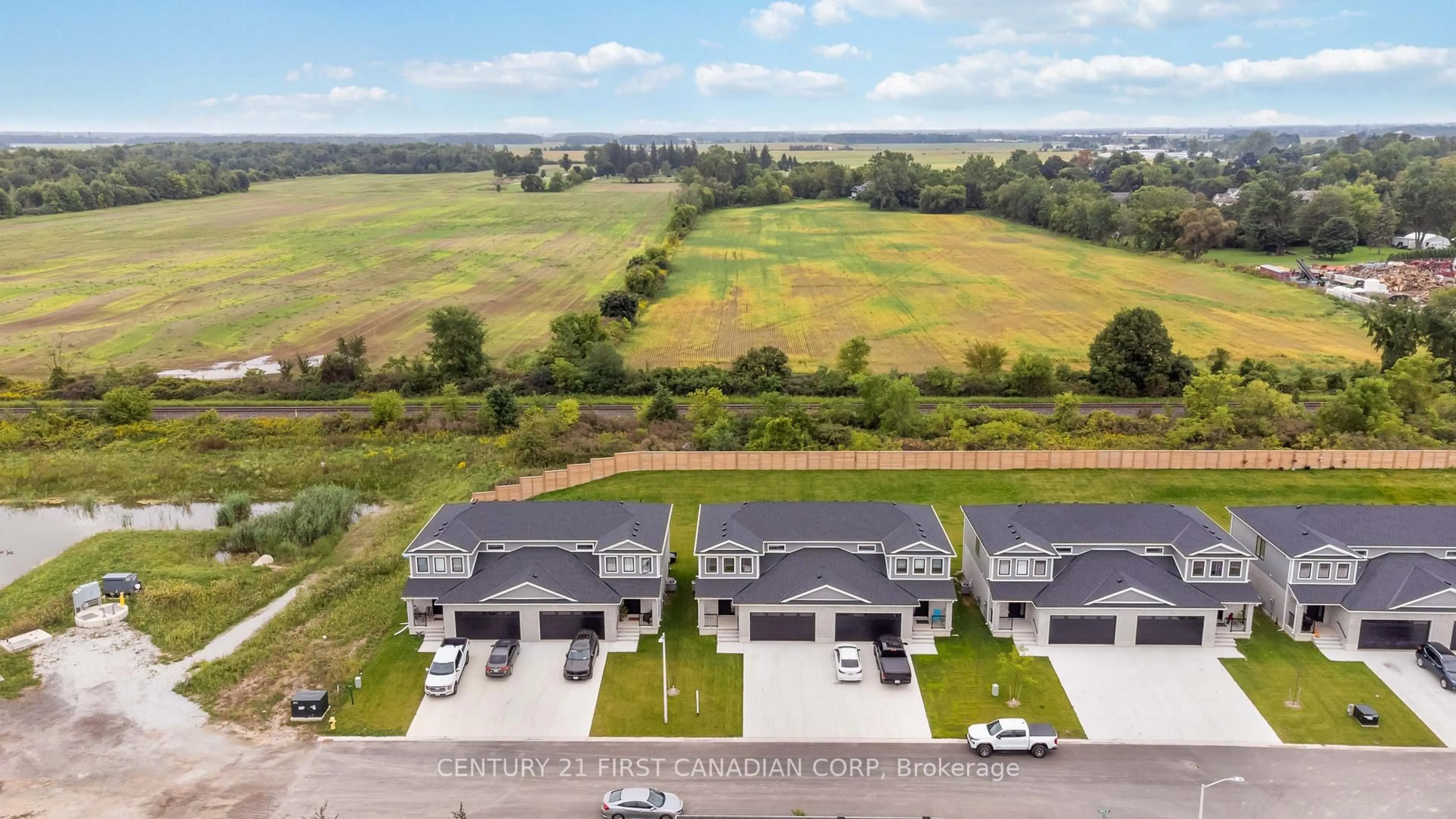 A pic from outside/outdoor area/front of a property/back of a property/a pic from drone, unknown for 450 Main St, Plympton-Wyoming Ontario N0N 1T0