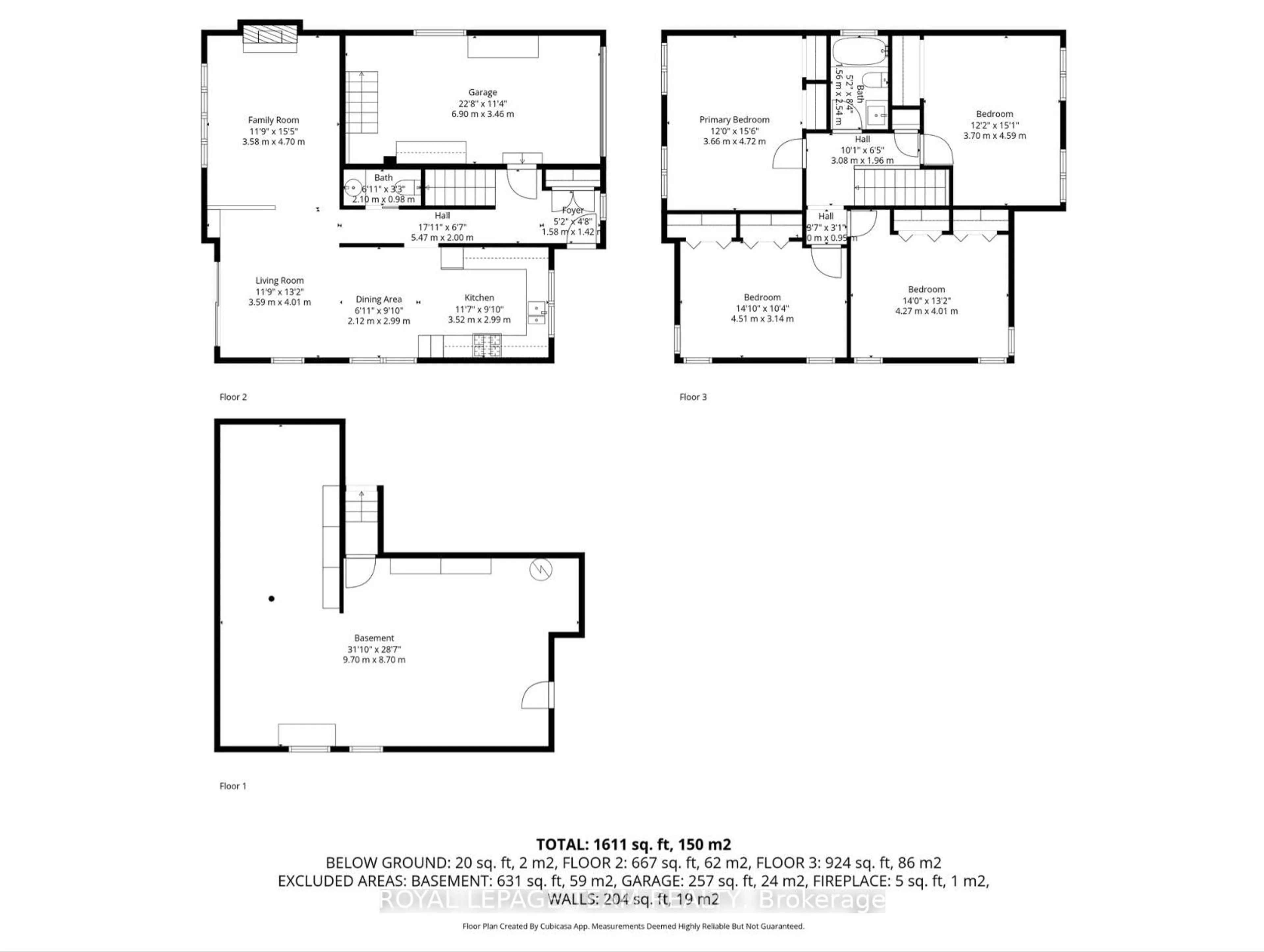 Floor plan for 1119 Firefly Lane, Manotick Ontario K4M 0T6