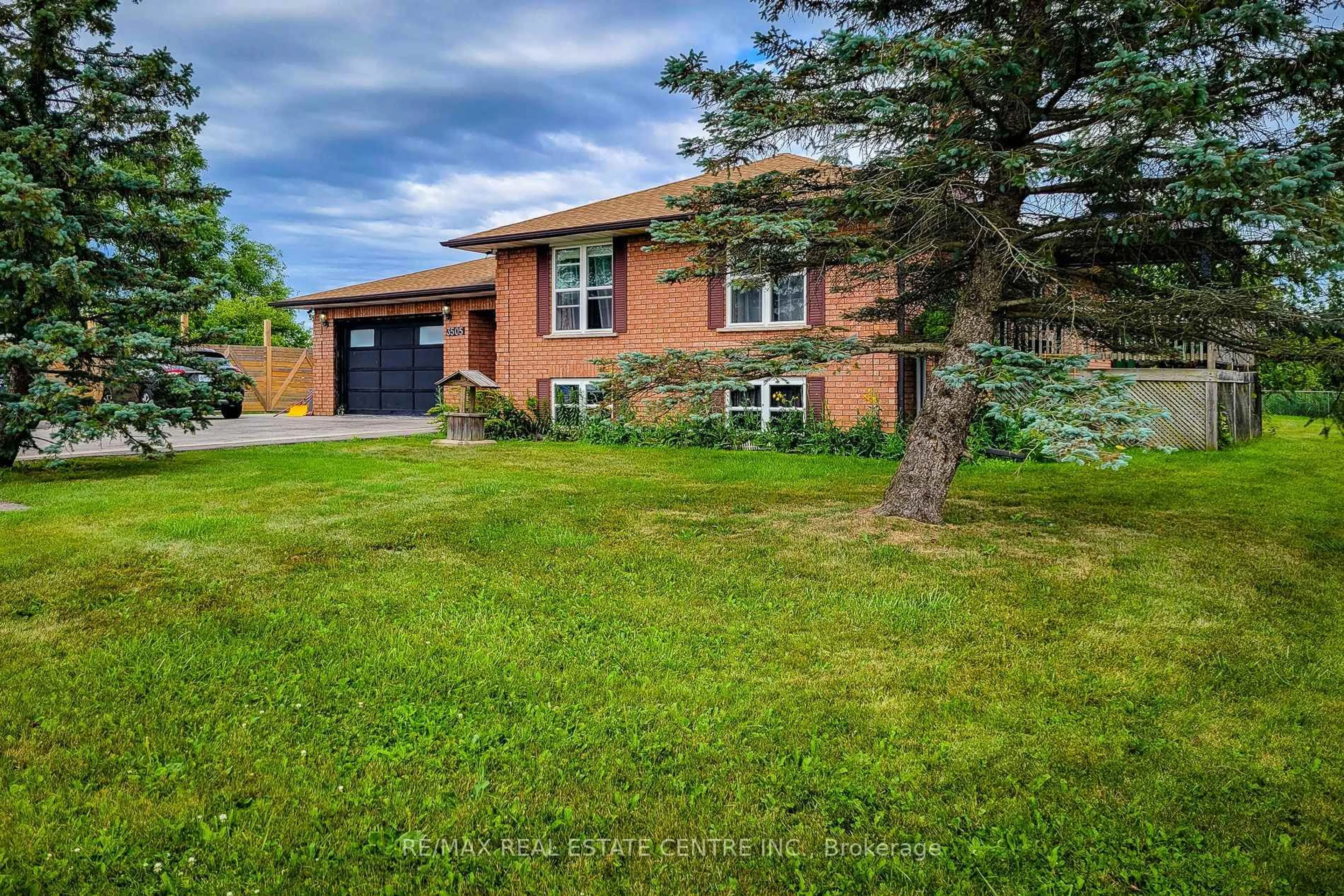 Home with brick exterior material, street for 3505 Hwy 56 Rd, Hamilton Ontario L0R 1C0