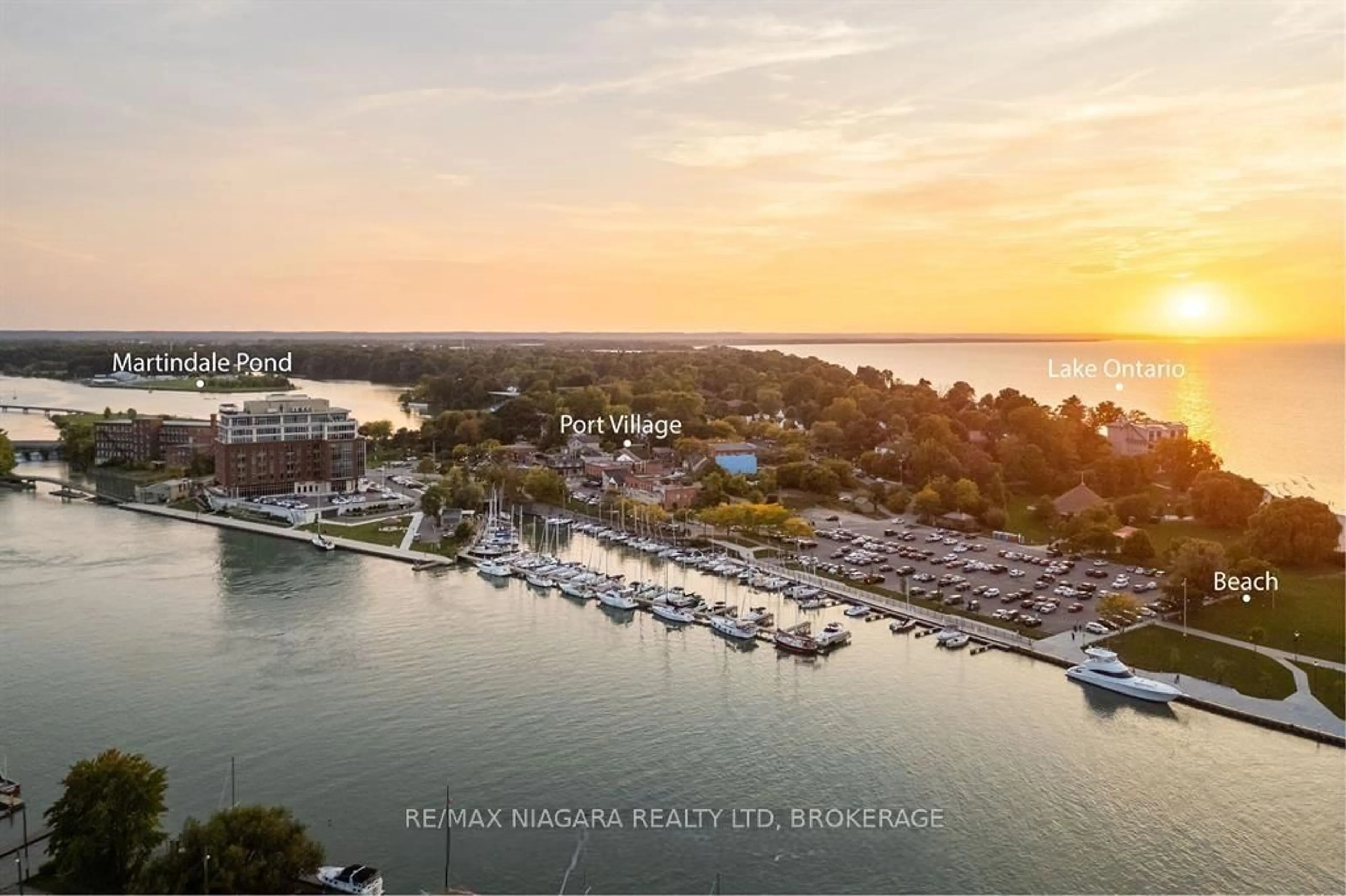 A pic from outside/outdoor area/front of a property/back of a property/a pic from drone, water/lake/river/ocean view for 9 Shelley Ave, St. Catharines Ontario L2N 5L4