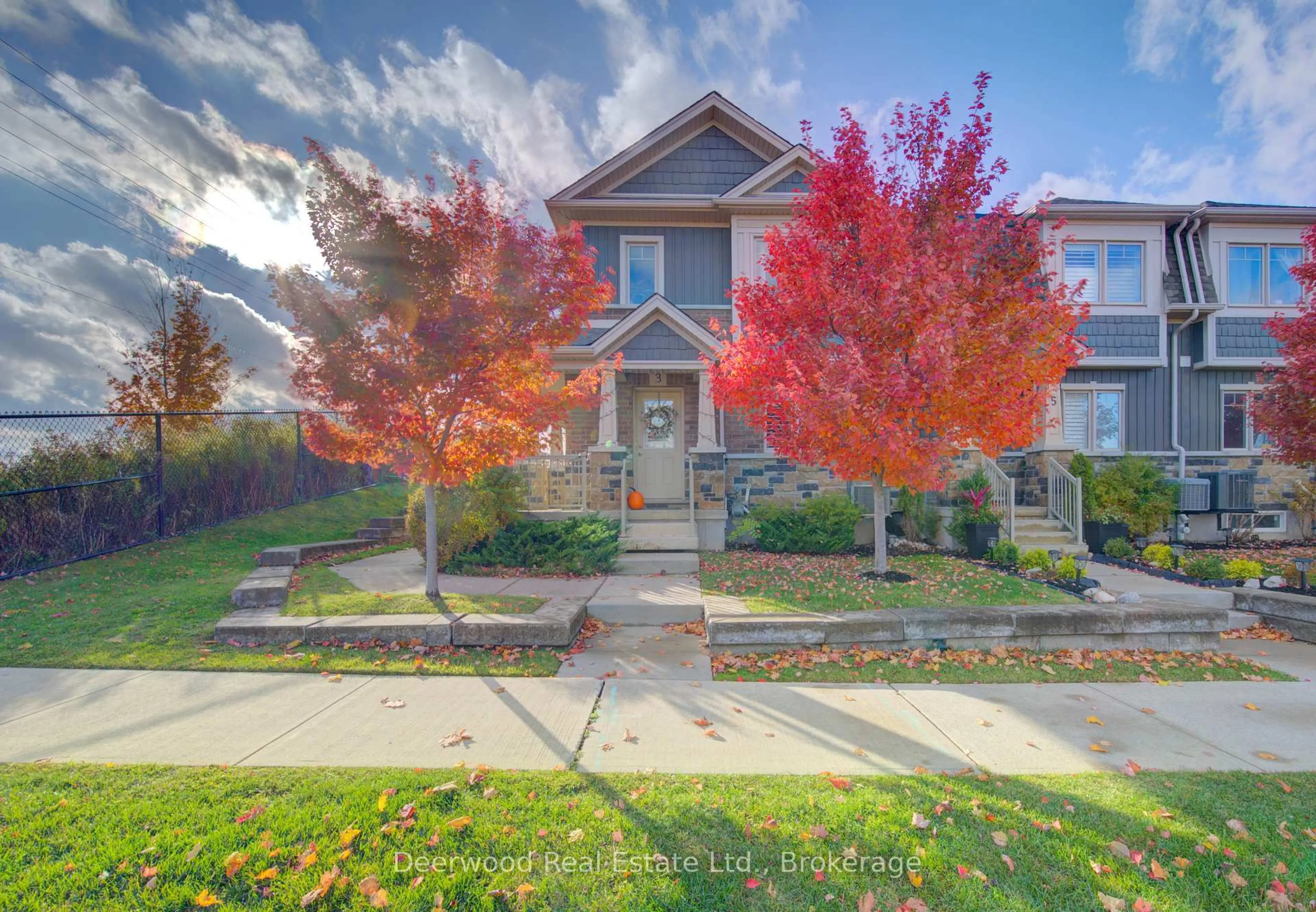 A pic from outside/outdoor area/front of a property/back of a property/a pic from drone, street for 3 Nyles Dr, Kitchener Ontario N2E 2G1
