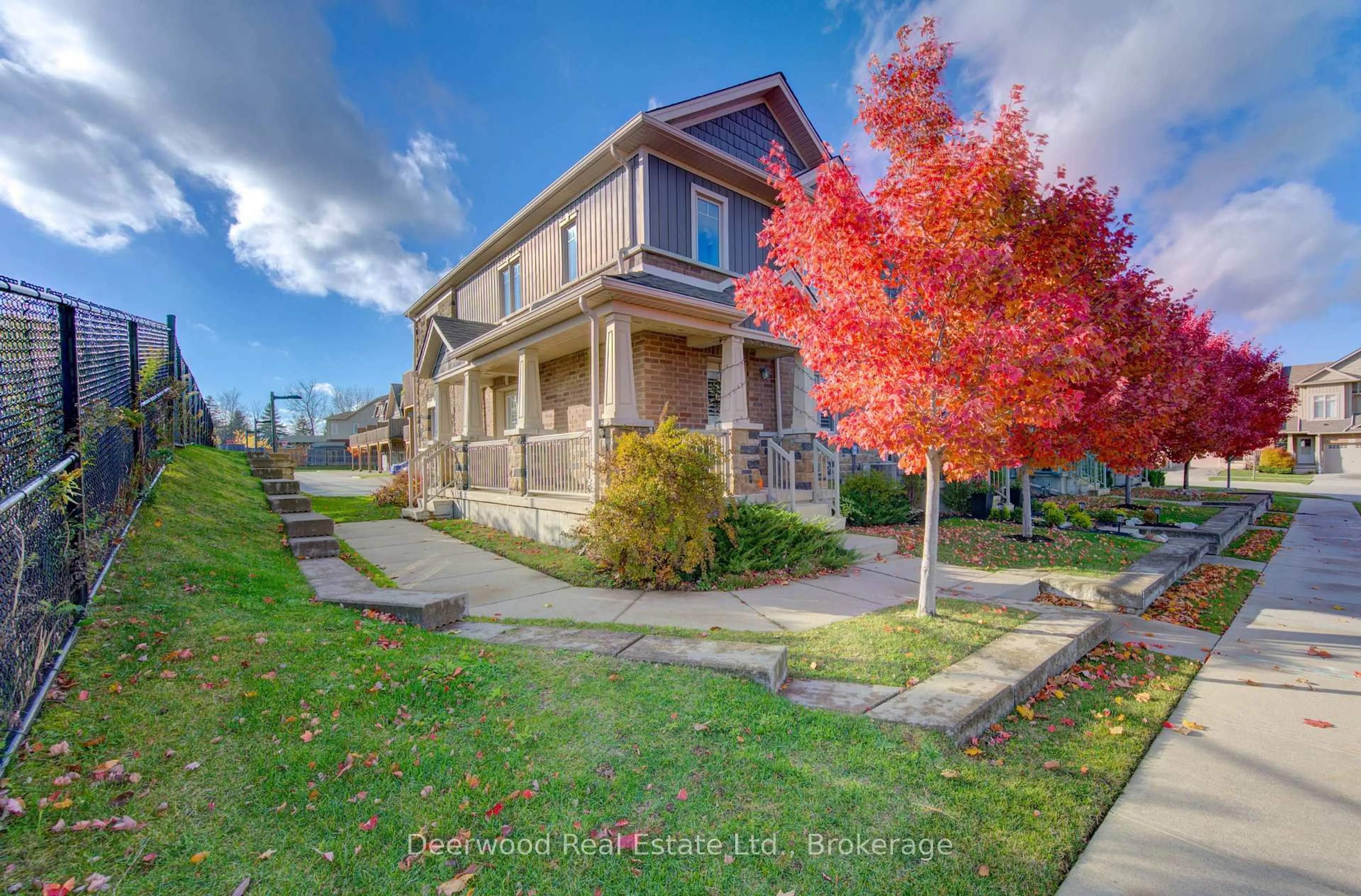 A pic from outside/outdoor area/front of a property/back of a property/a pic from drone, street for 3 Nyles Dr, Kitchener Ontario N2E 2G1