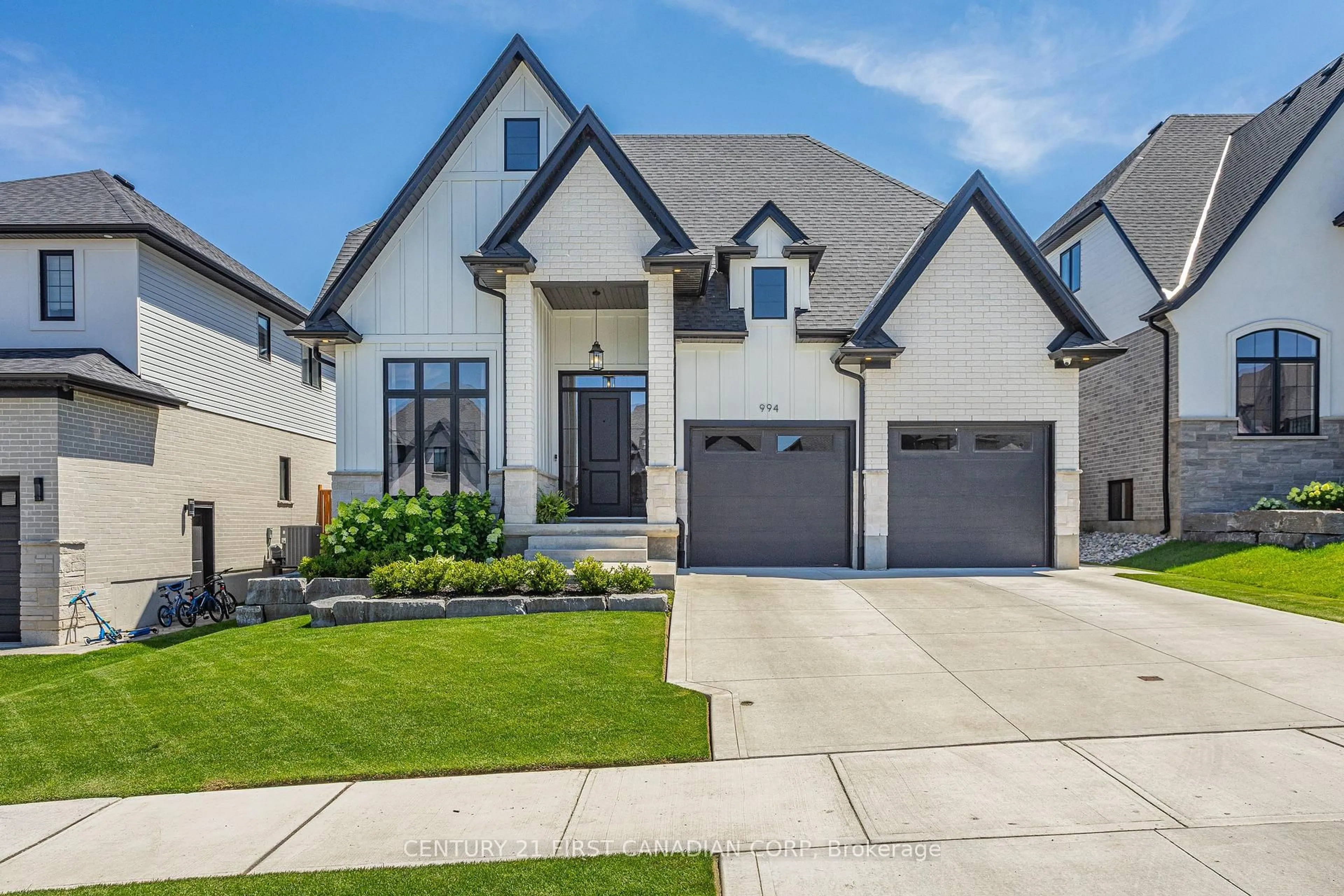 Home with brick exterior material, street for 994 Riverbend Rd, London South Ontario N6K 0J3