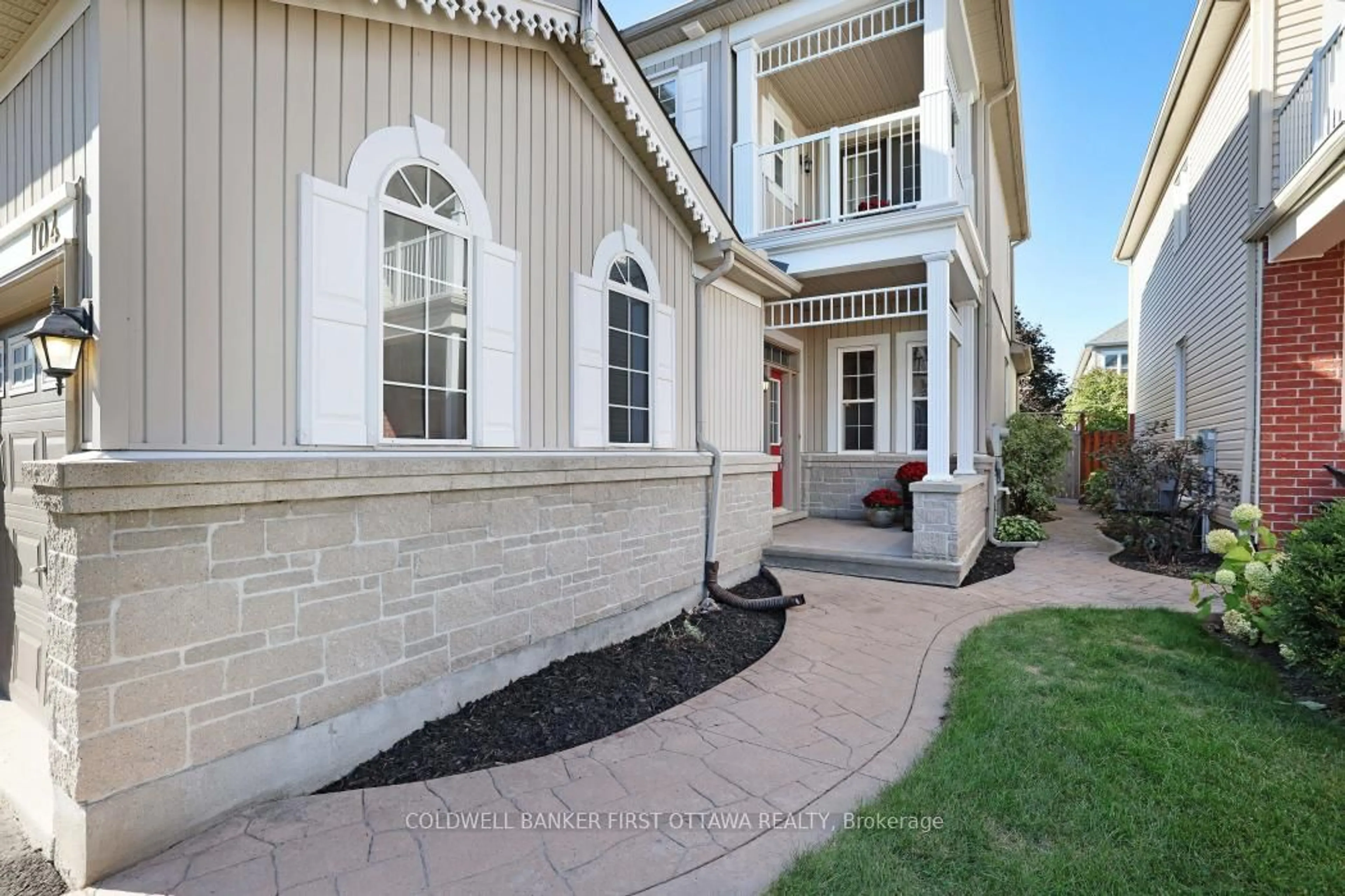 Home with brick exterior material, street for 104 Streamside Cres, Ottawa Ontario K2W 0A9