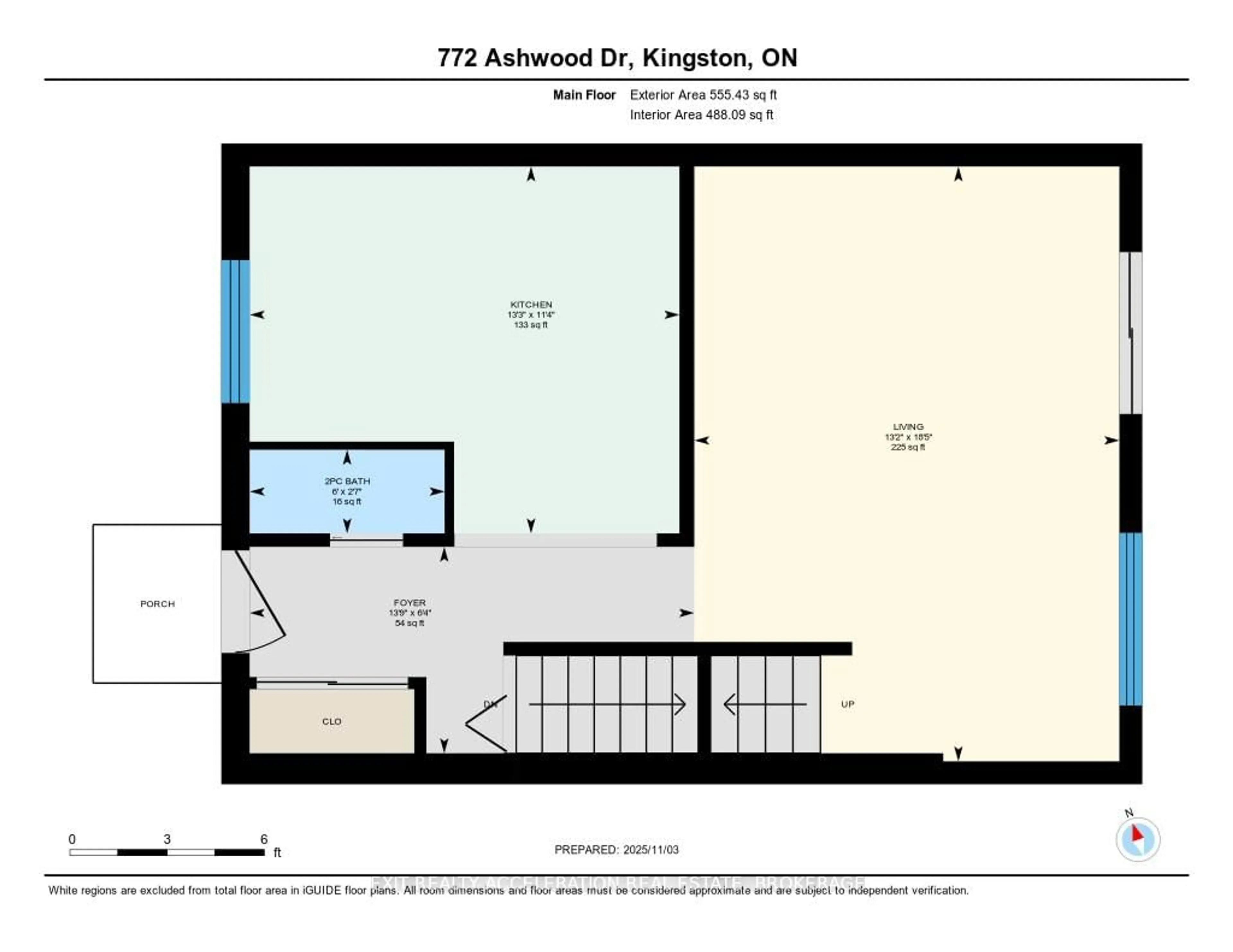 Floor plan for 772 Ashwood Dr, Kingston Ontario K7M 6W7