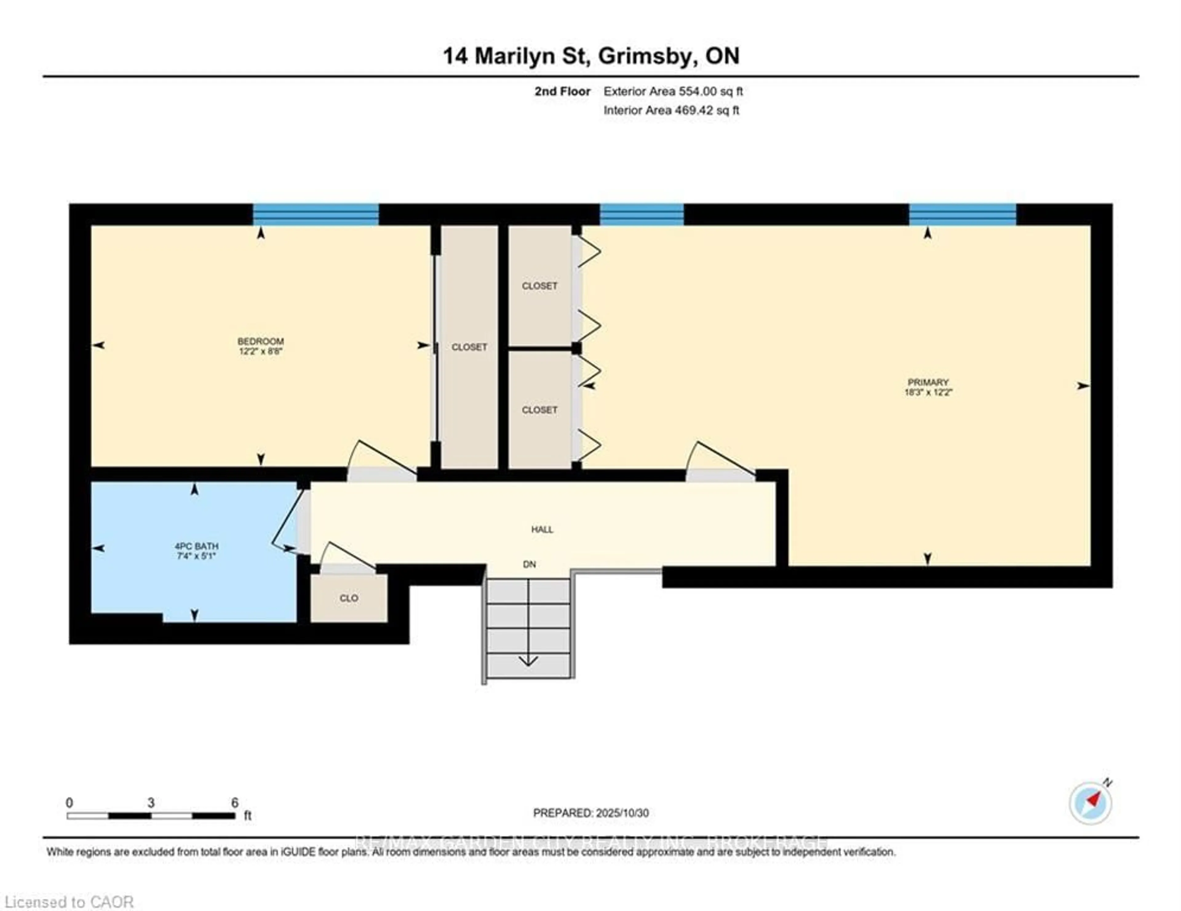 Floor plan for 14 MARILYN St, Grimsby Ontario L3M 1V2
