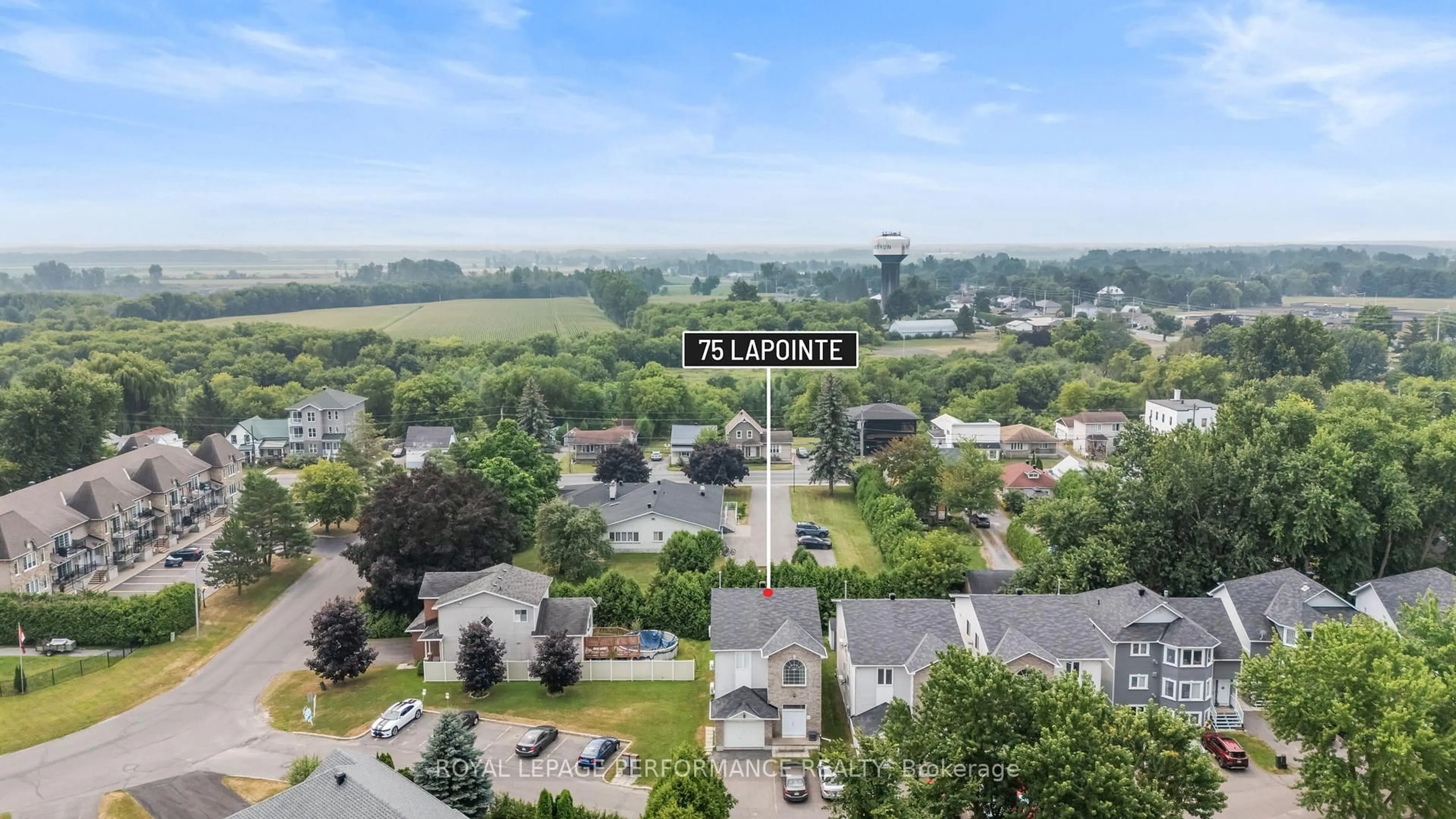 A pic from outside/outdoor area/front of a property/back of a property/a pic from drone, unknown for 75 LAPOINTE Blvd #1C, Russell Ontario K0A 1W0