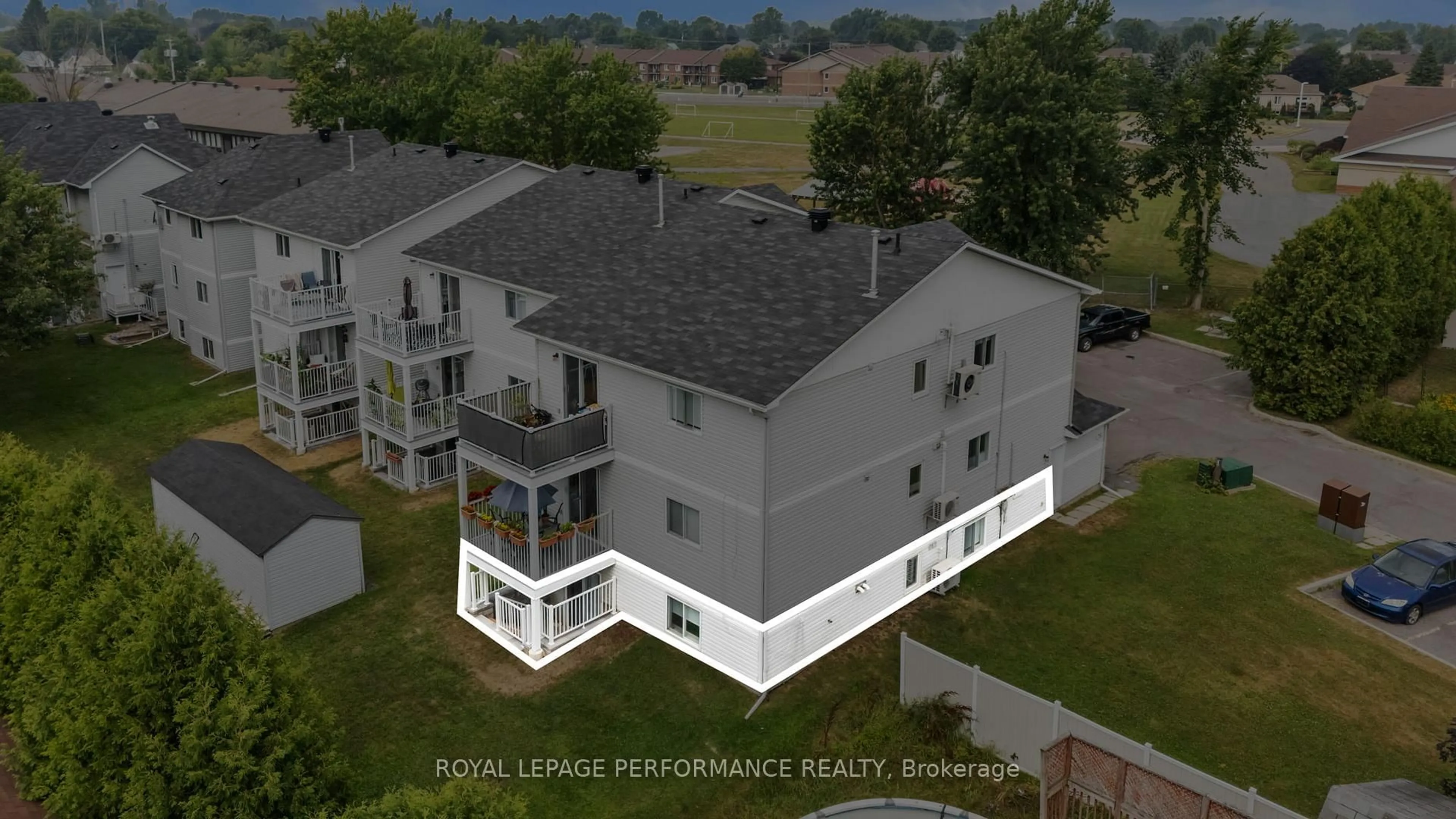 A pic from outside/outdoor area/front of a property/back of a property/a pic from drone, unknown for 75 LAPOINTE Blvd #1C, Russell Ontario K0A 1W0