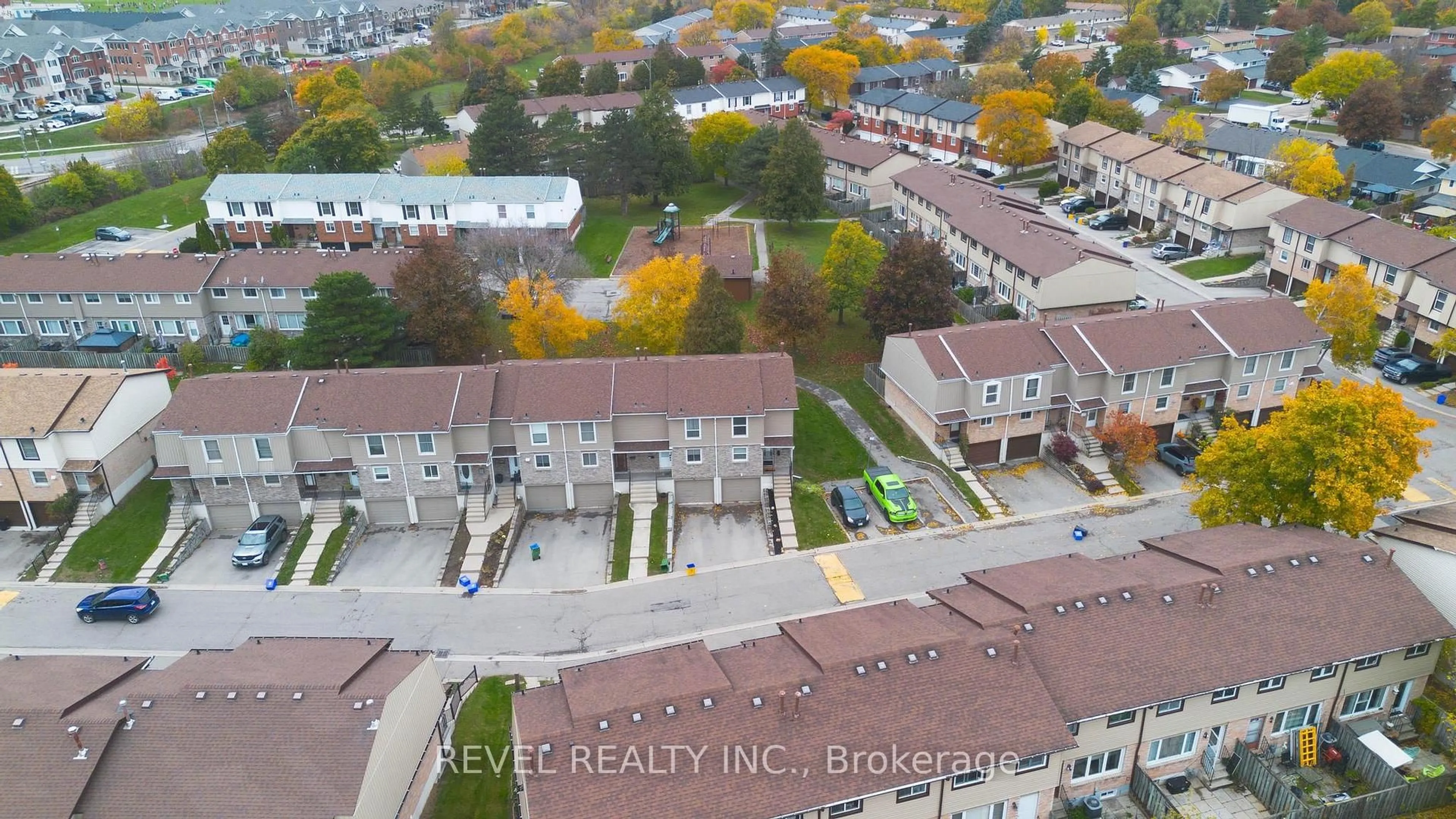 A pic from outside/outdoor area/front of a property/back of a property/a pic from drone, city buildings view from balcony for 10 Angus Rd #133, Hamilton Ontario L8K 6K3