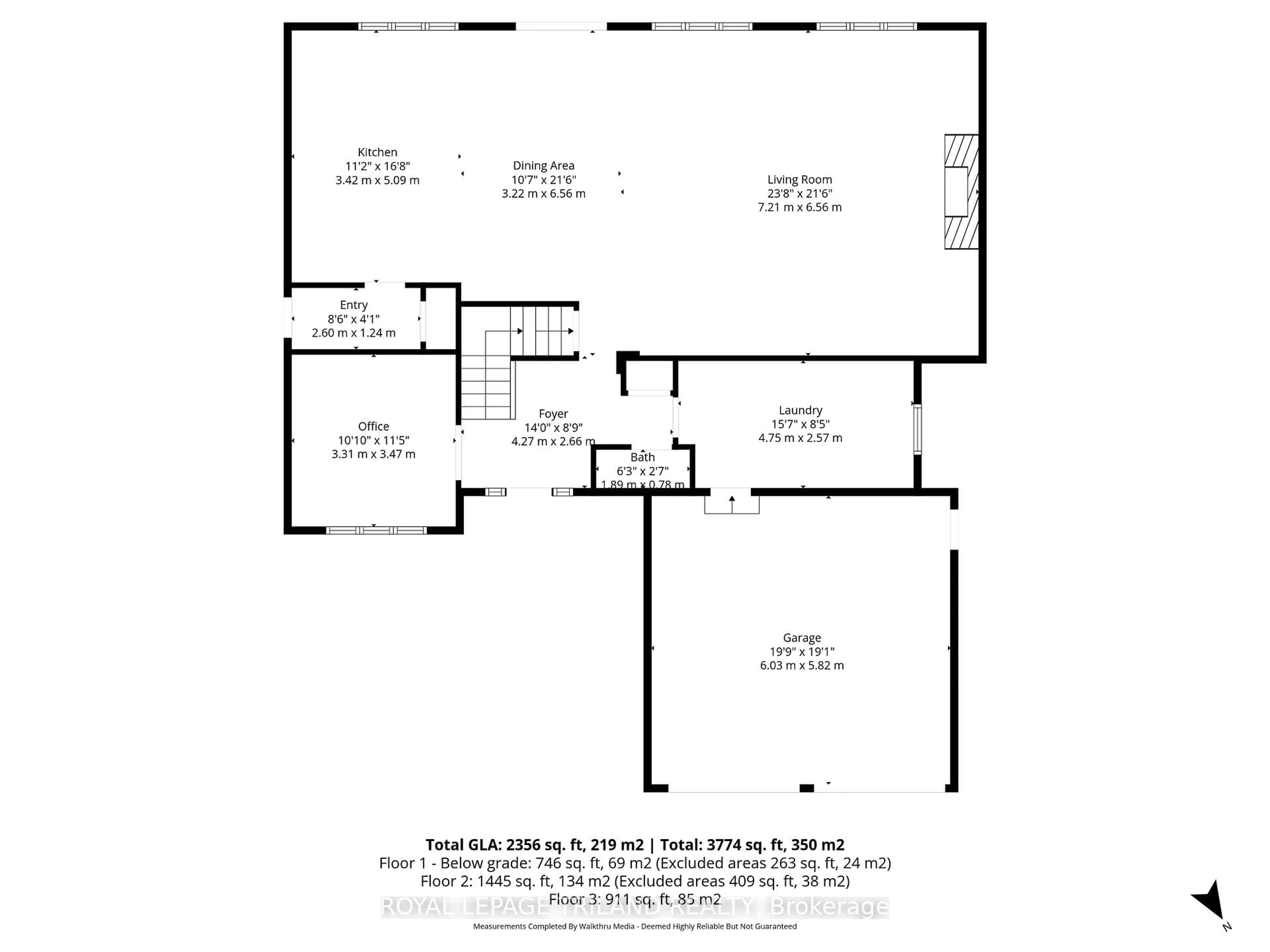 Floor plan for 22 Wendy Cres, London North Ontario N5X 3J6