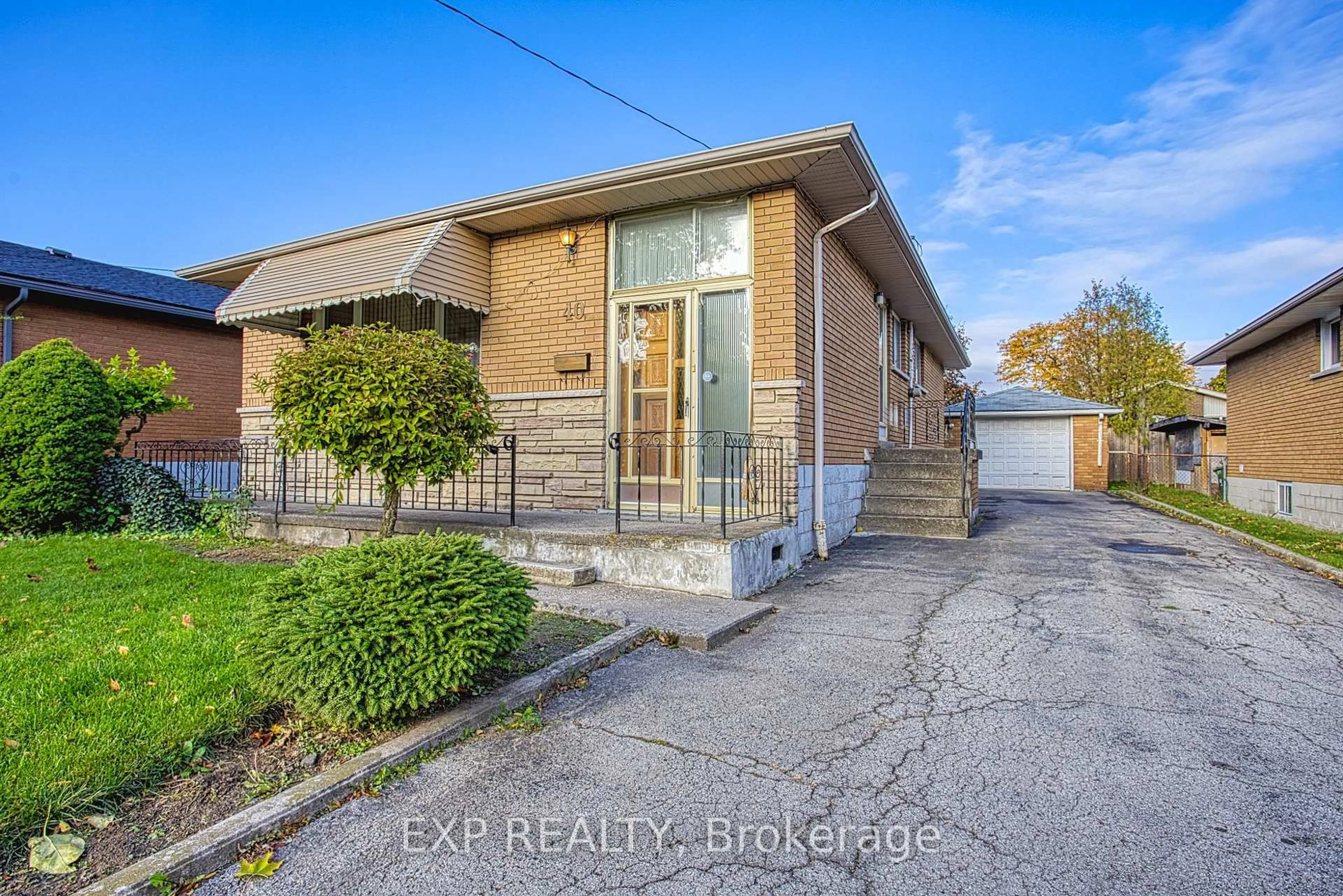 Home with brick exterior material, street for 40 Purdy Cres, Hamilton Ontario L9A 3B3