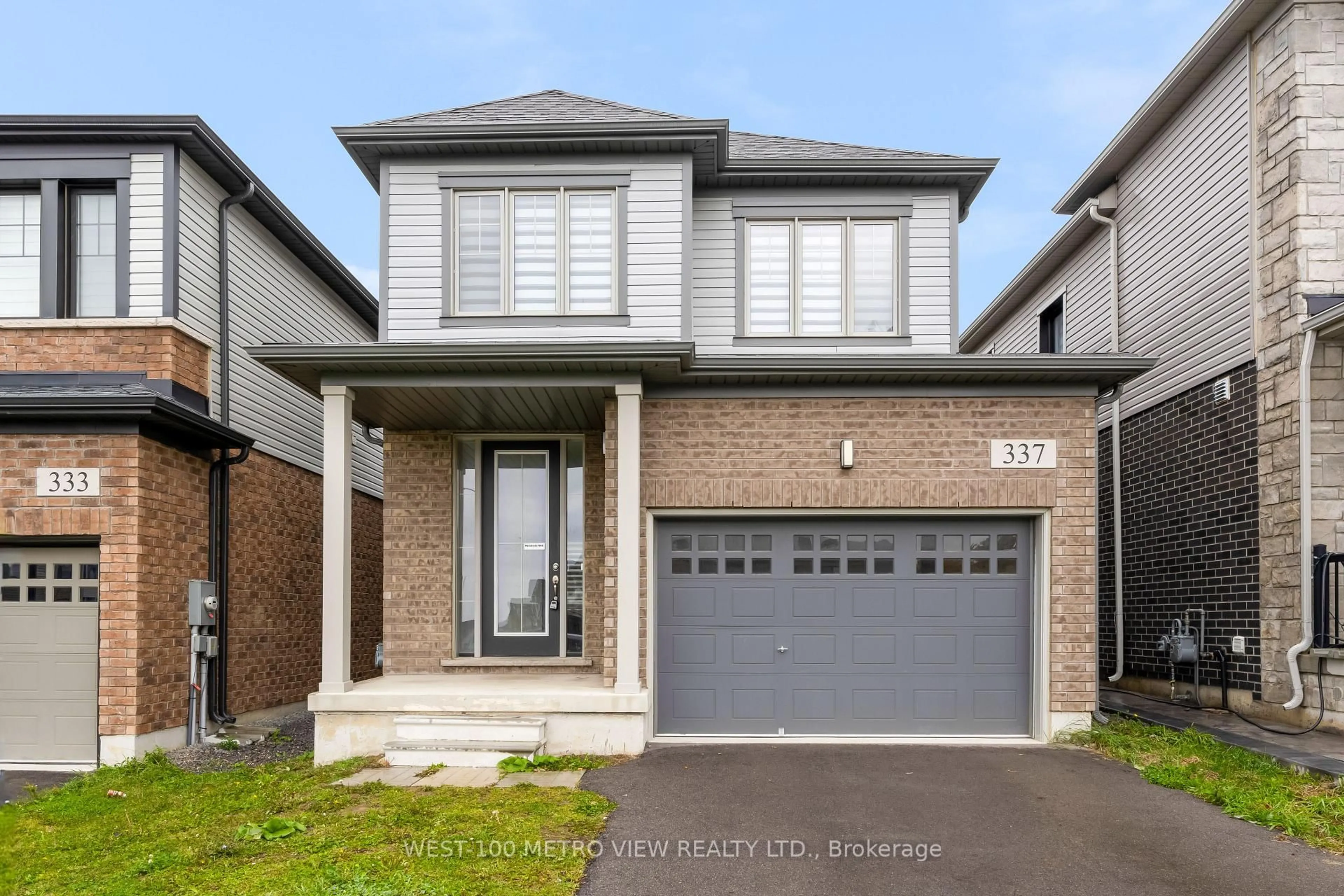 Home with brick exterior material, street for 337 Provident Way, Hamilton Ontario L0R 1W0