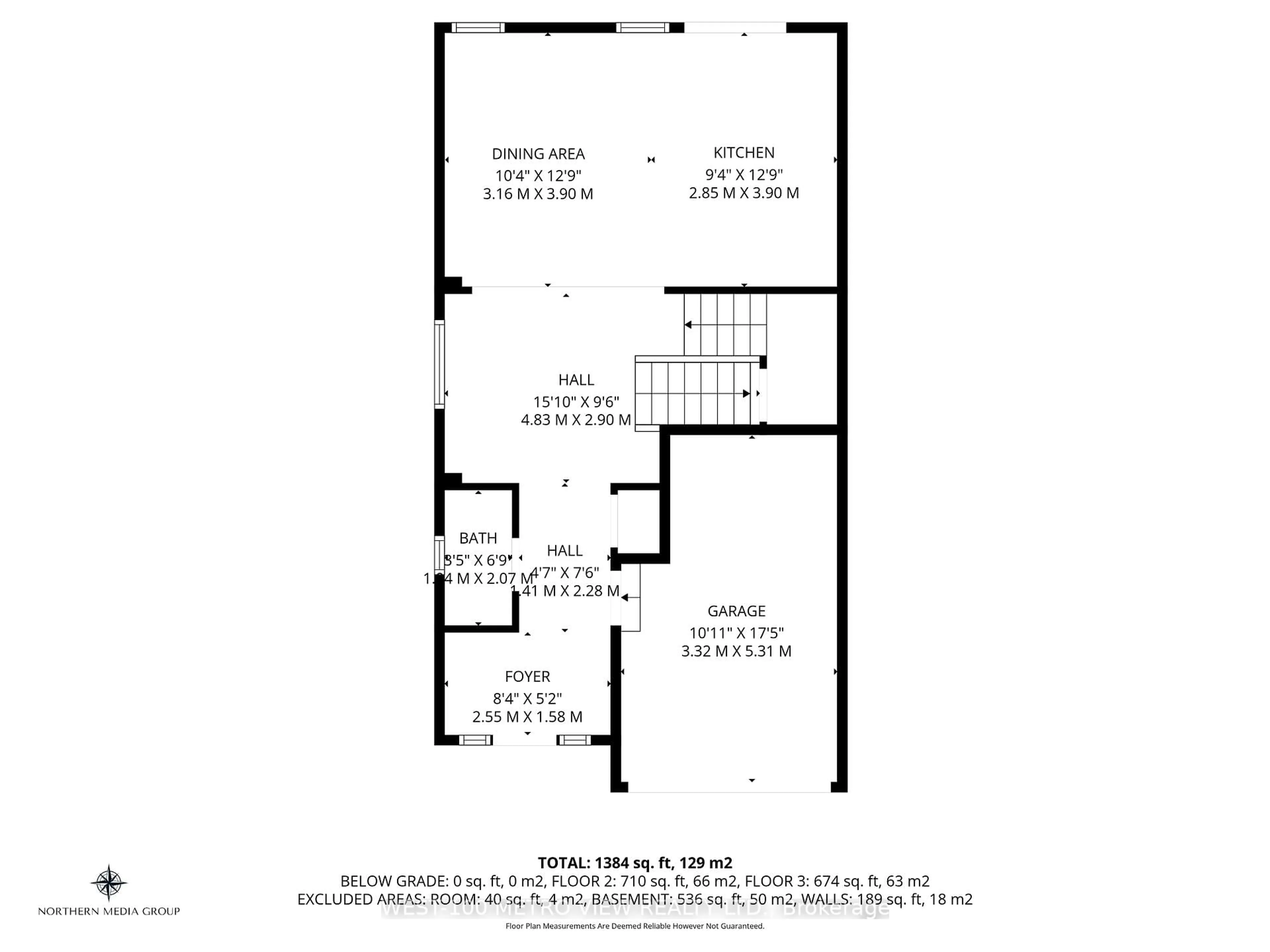 Floor plan for 337 Provident Way, Hamilton Ontario L0R 1W0