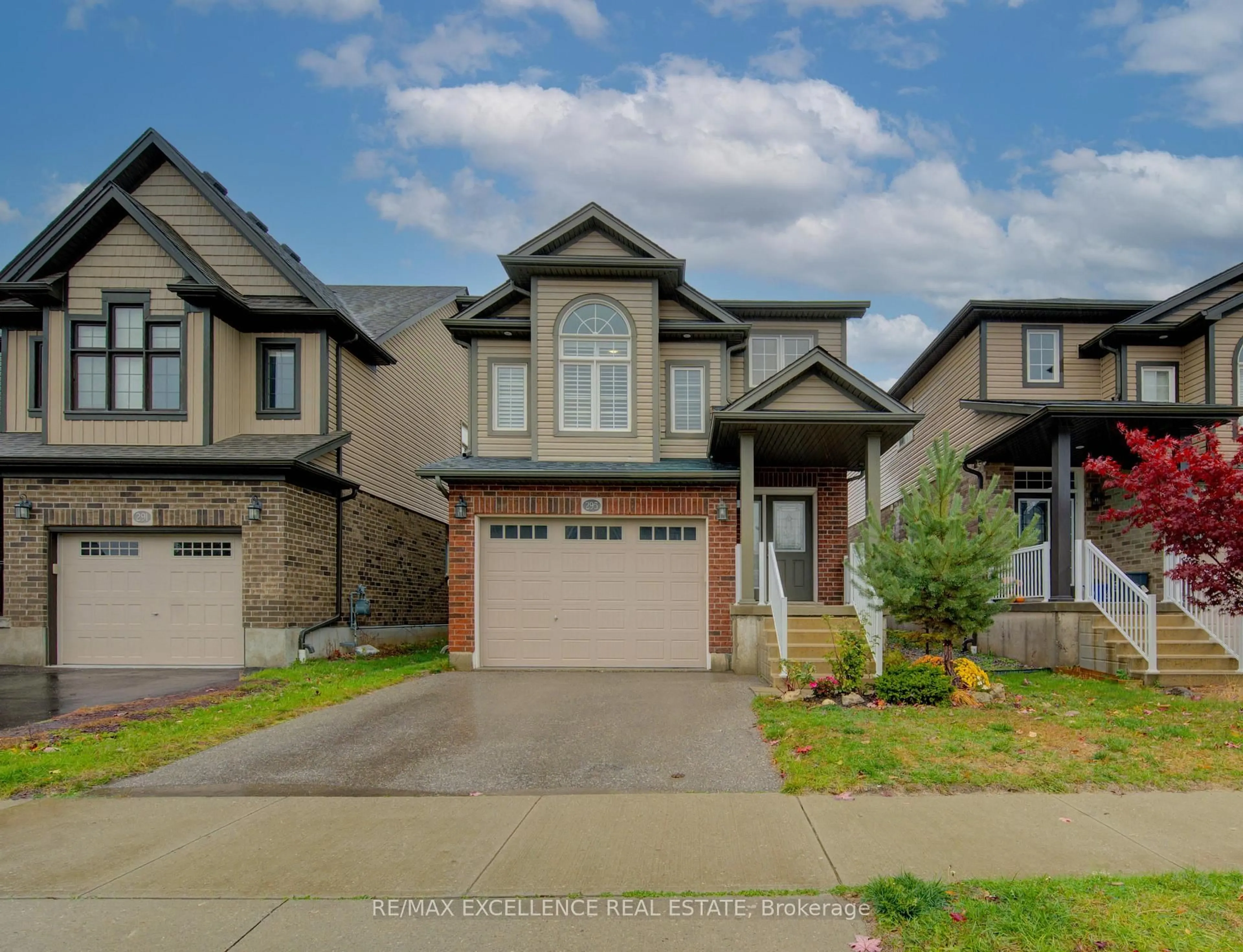 Home with brick exterior material, street for 295 Steepleridge St, Kitchener Ontario N2P 0B4