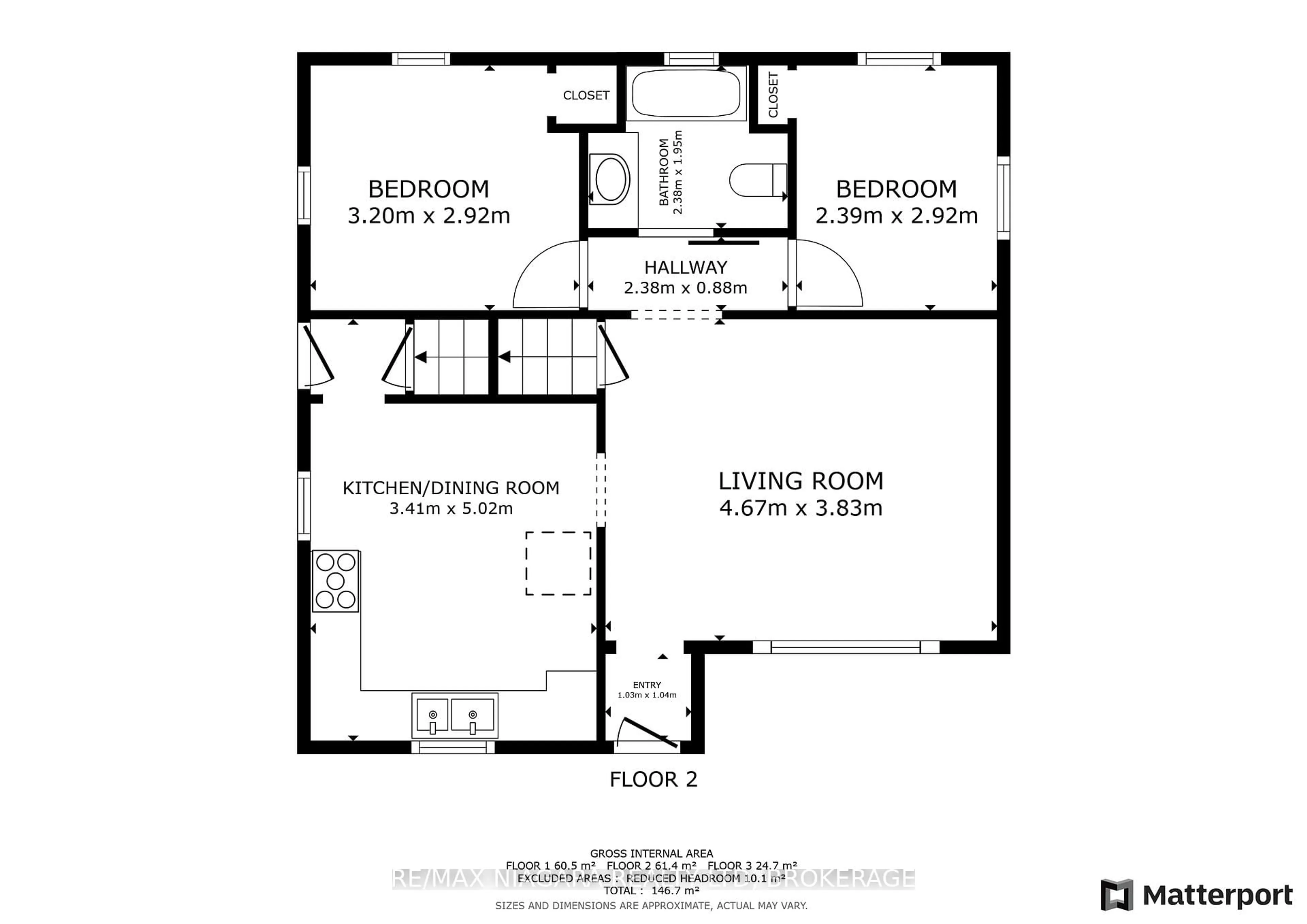 Floor plan for 201 Knoll St, Port Colborne Ontario L3K 5B4
