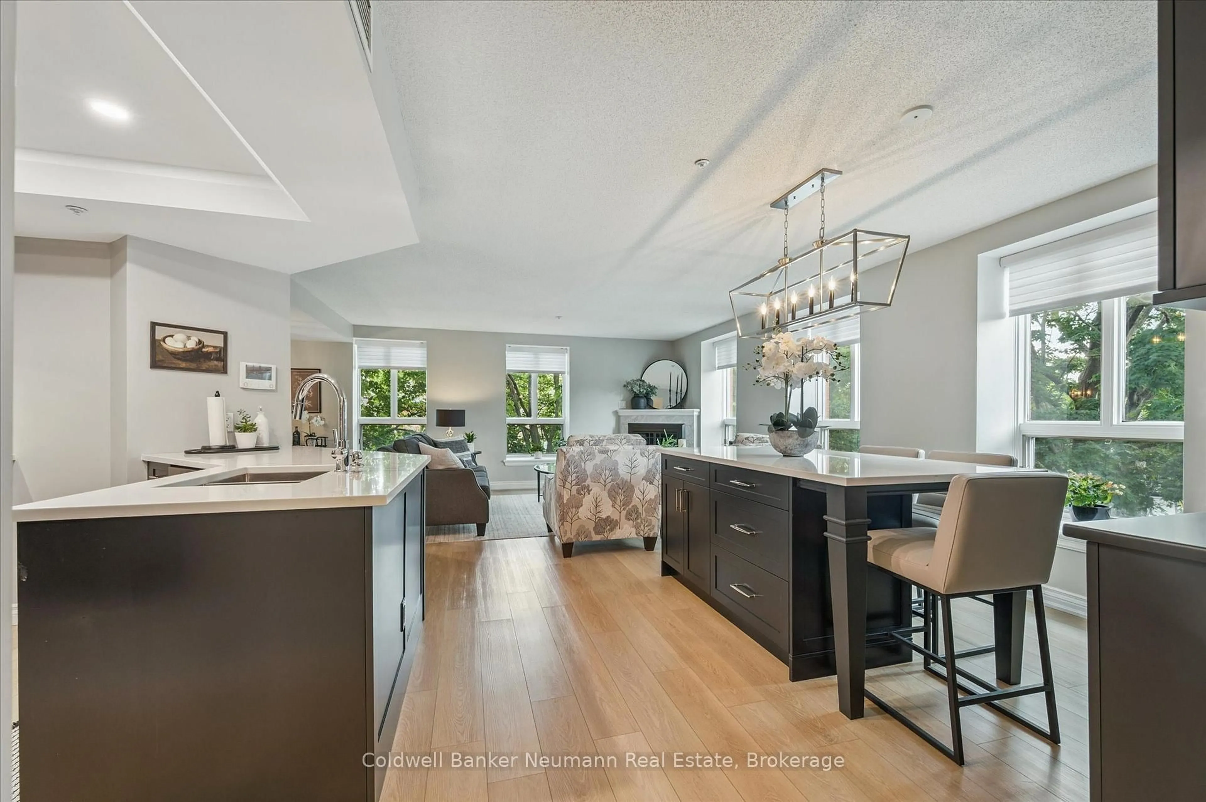 Open concept kitchen, unknown for 57 Suffolk St #305, Guelph Ontario N1H 2J1