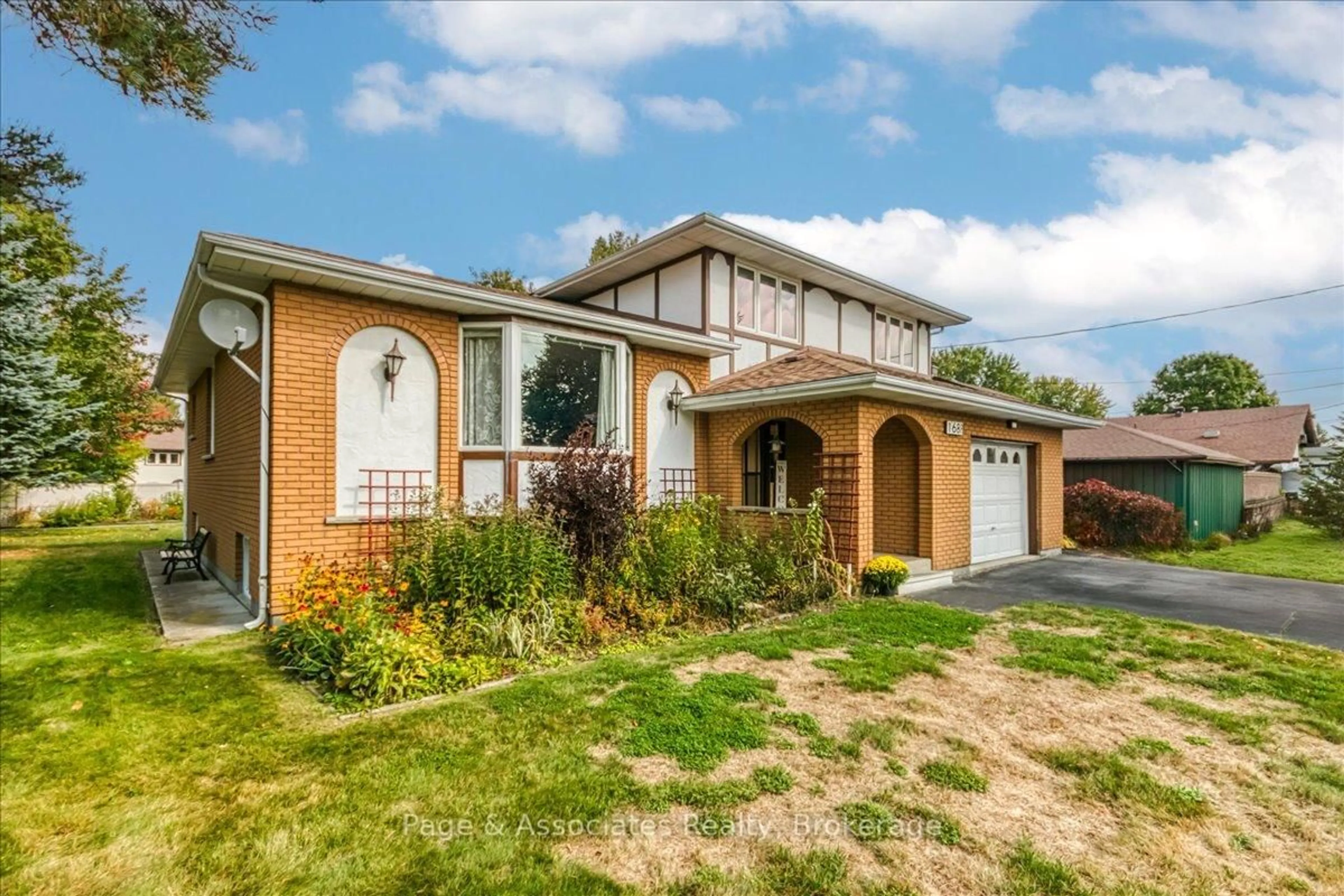 Home with brick exterior material, street for 1688 Richard St, Greater Sudbury Ontario P3N 1H2