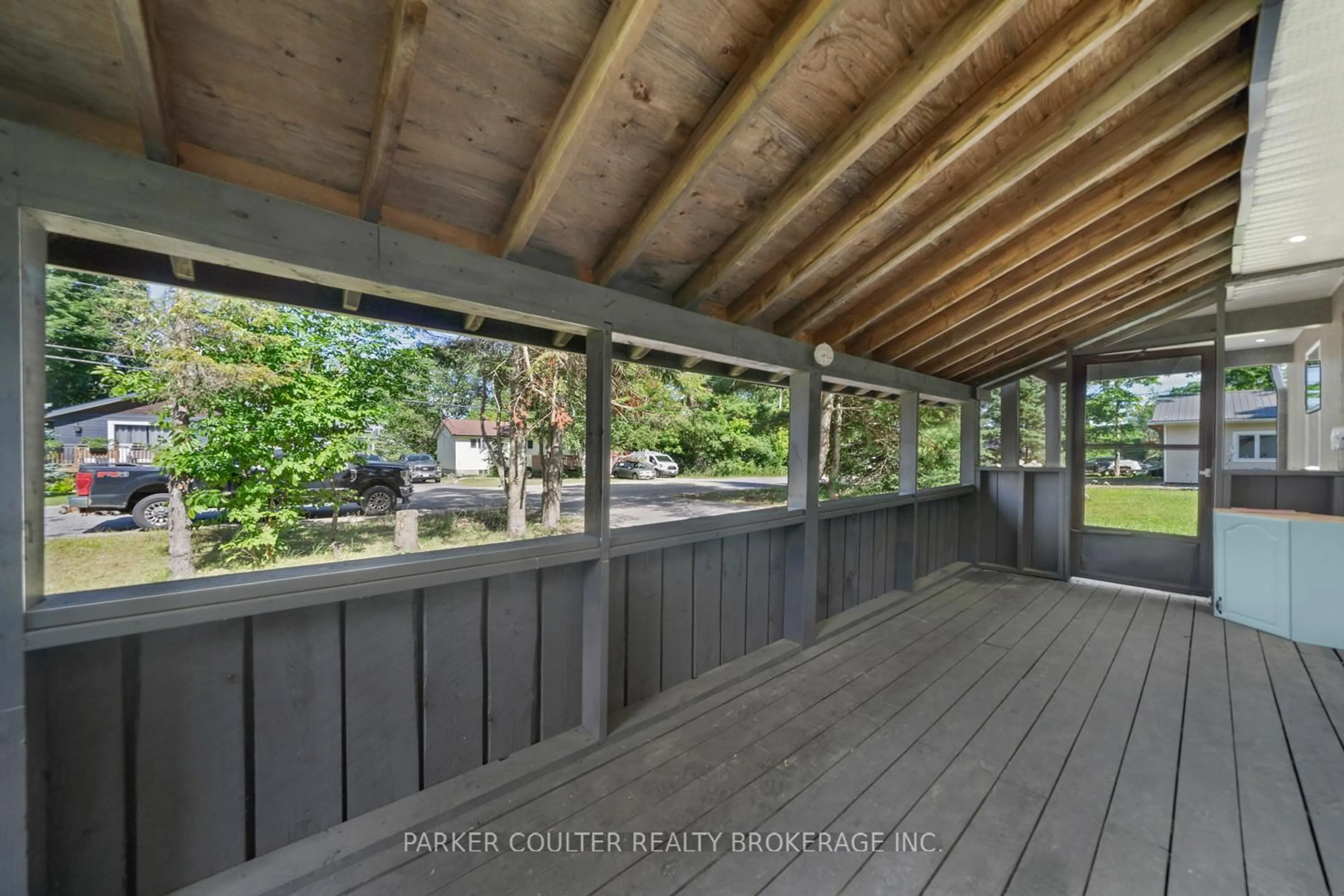 Patio, water/lake/river/ocean view for 597 High St, Georgian Bay Ontario P0C 1H0