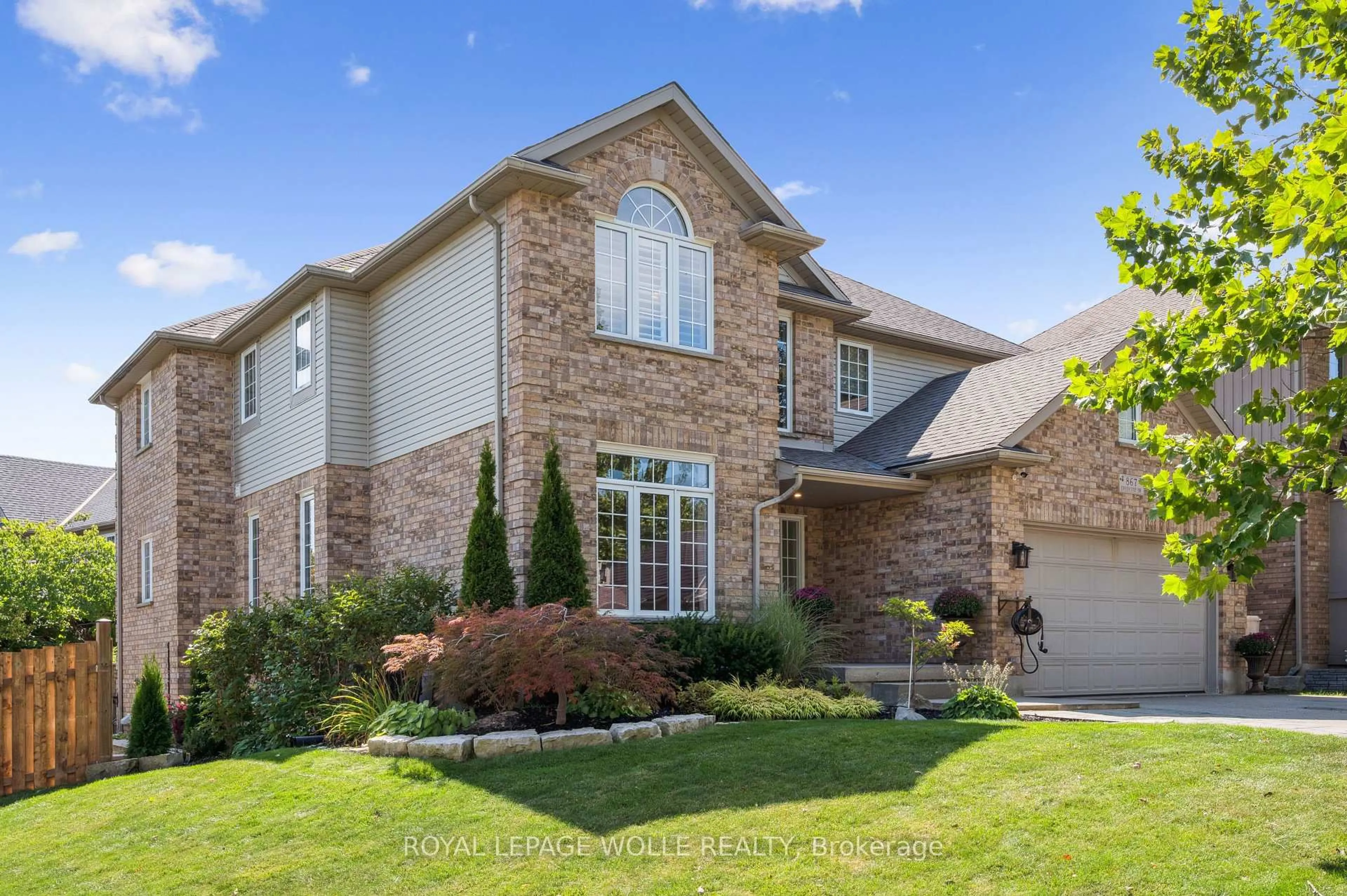 Home with brick exterior material, street for 867 Creekside Dr, Waterloo Ontario N2V 2S7